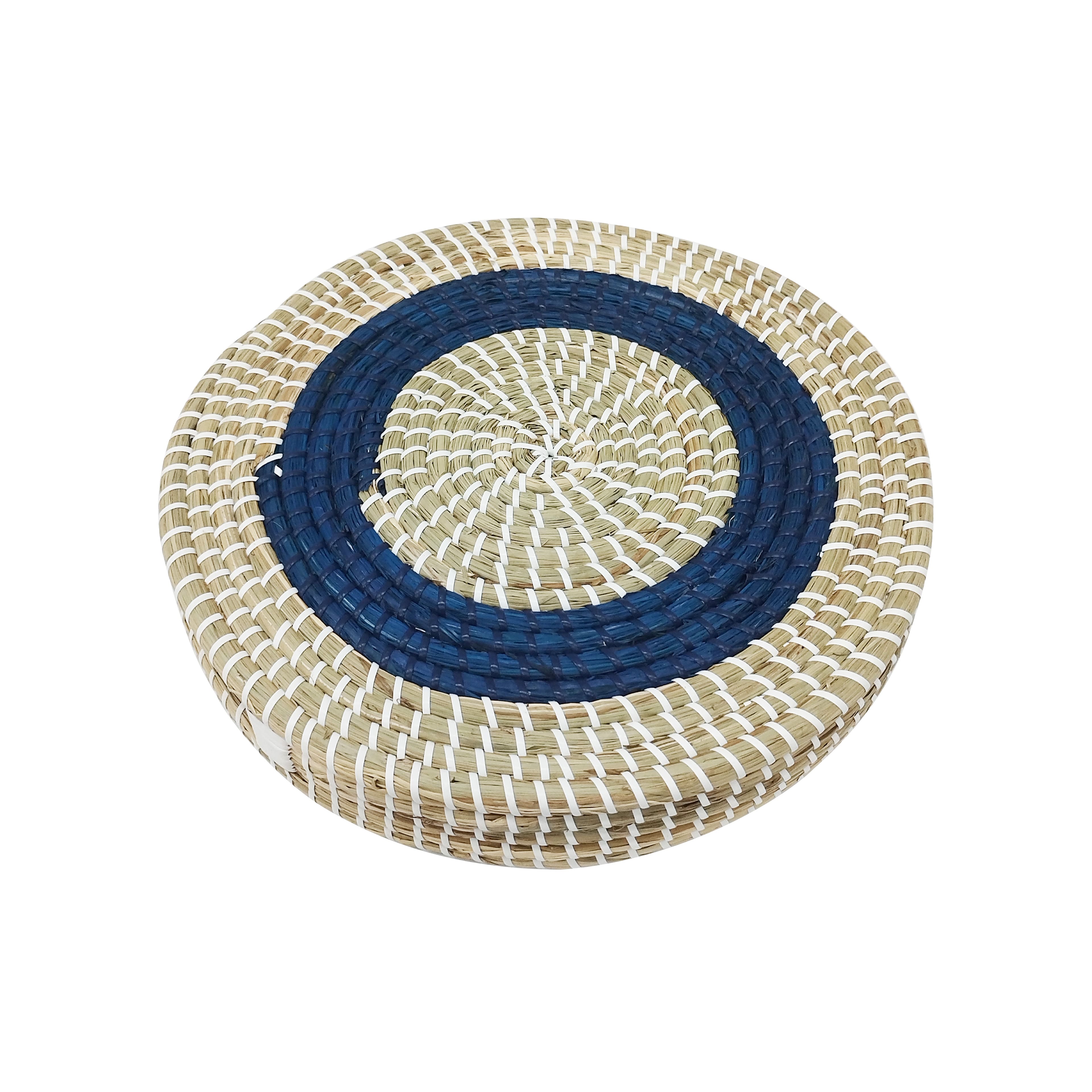 13.5" Blue Round Tray by Celebrate It™