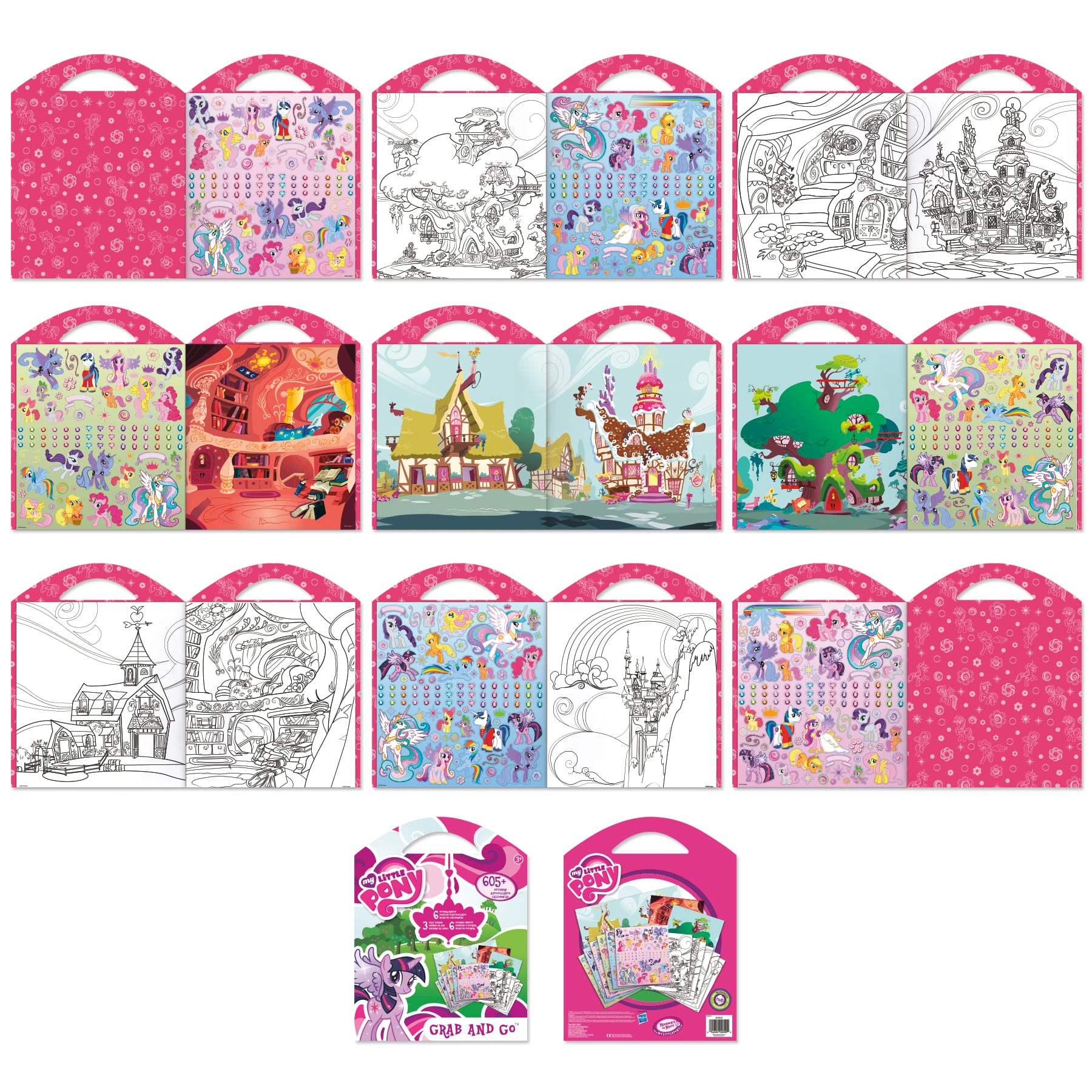 My Little Pony™ Grab & Go™ Sticker Activity Kit