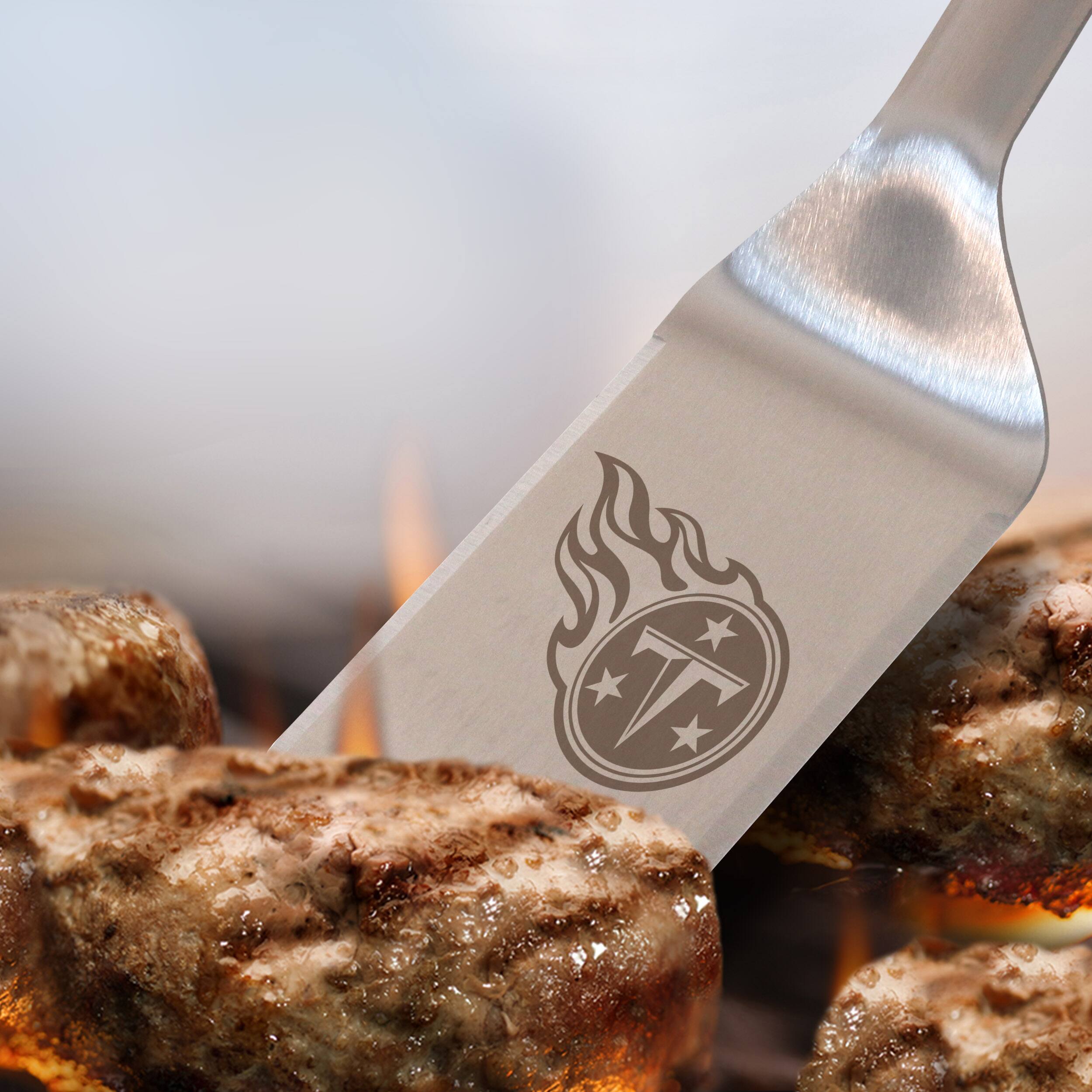 NFL Stainless Steel BBQ Spatula with Bottle Opener