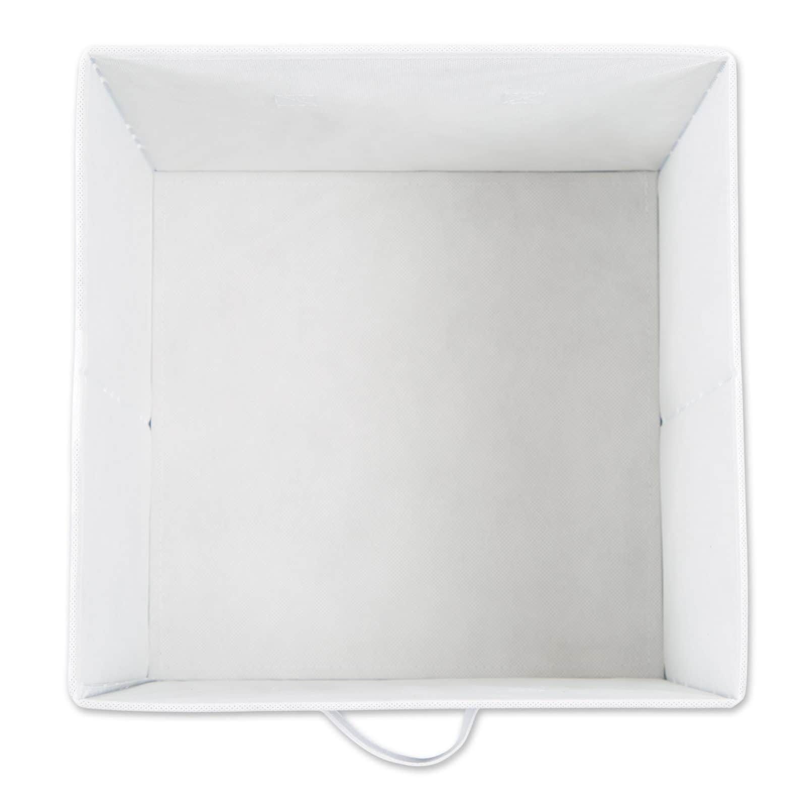 DII® 11" French Blue & White Dots Storage Cube, 2ct.