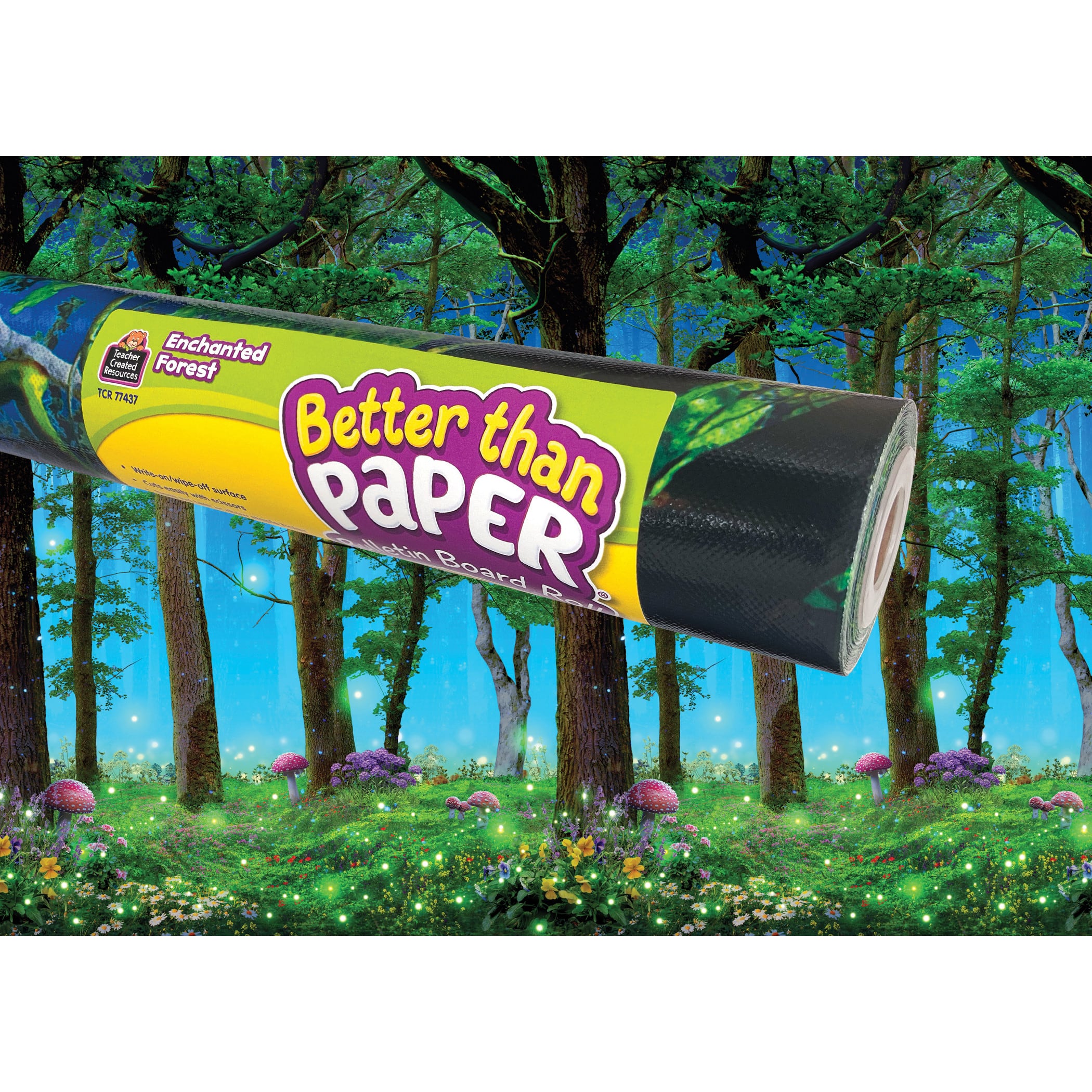 Teacher Created Resources® 4ft. x 12ft. Enchanted Forest Better Than Paper Bulletin Board Roll, 4ct.