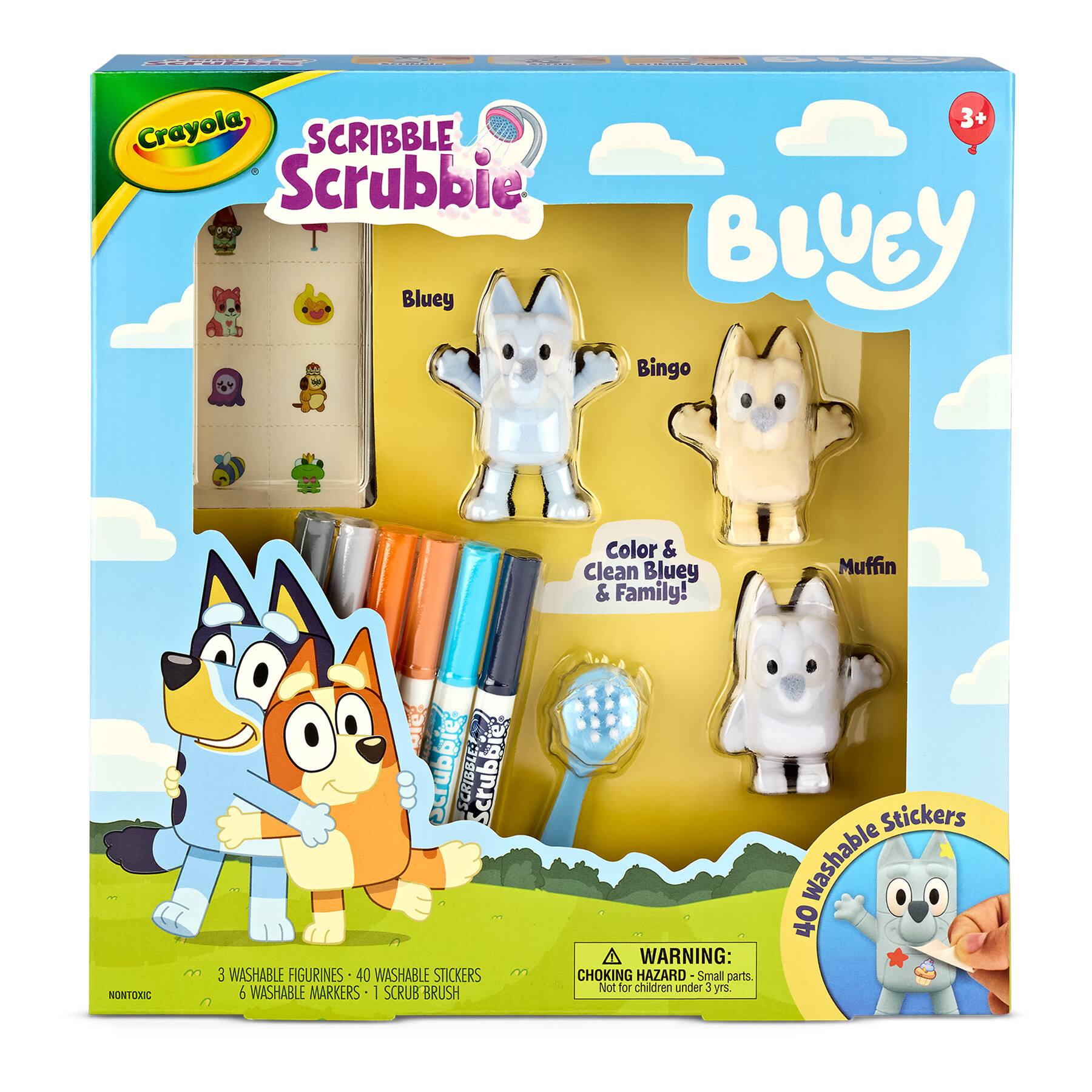 Crayola® Scribble Scrubbie® Bluey Deluxe Set
