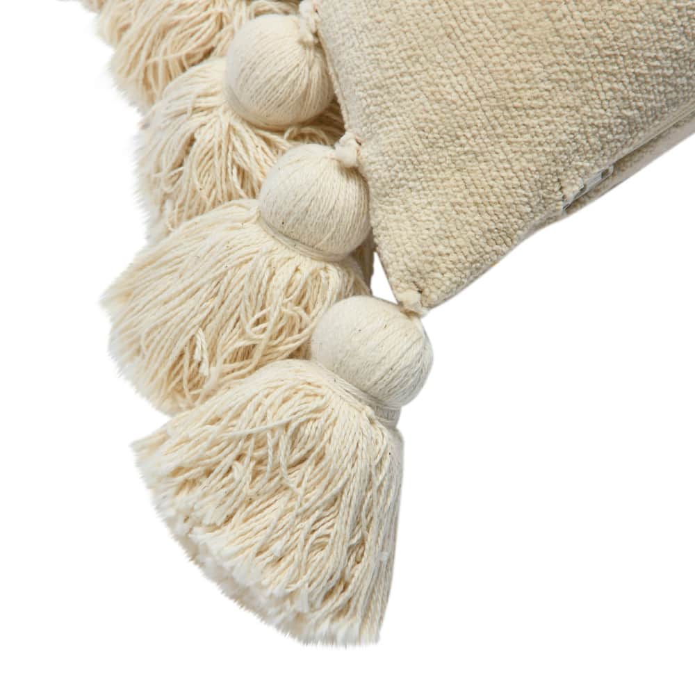 Hello Honey® Chenille Throw Pillow with Tassels
