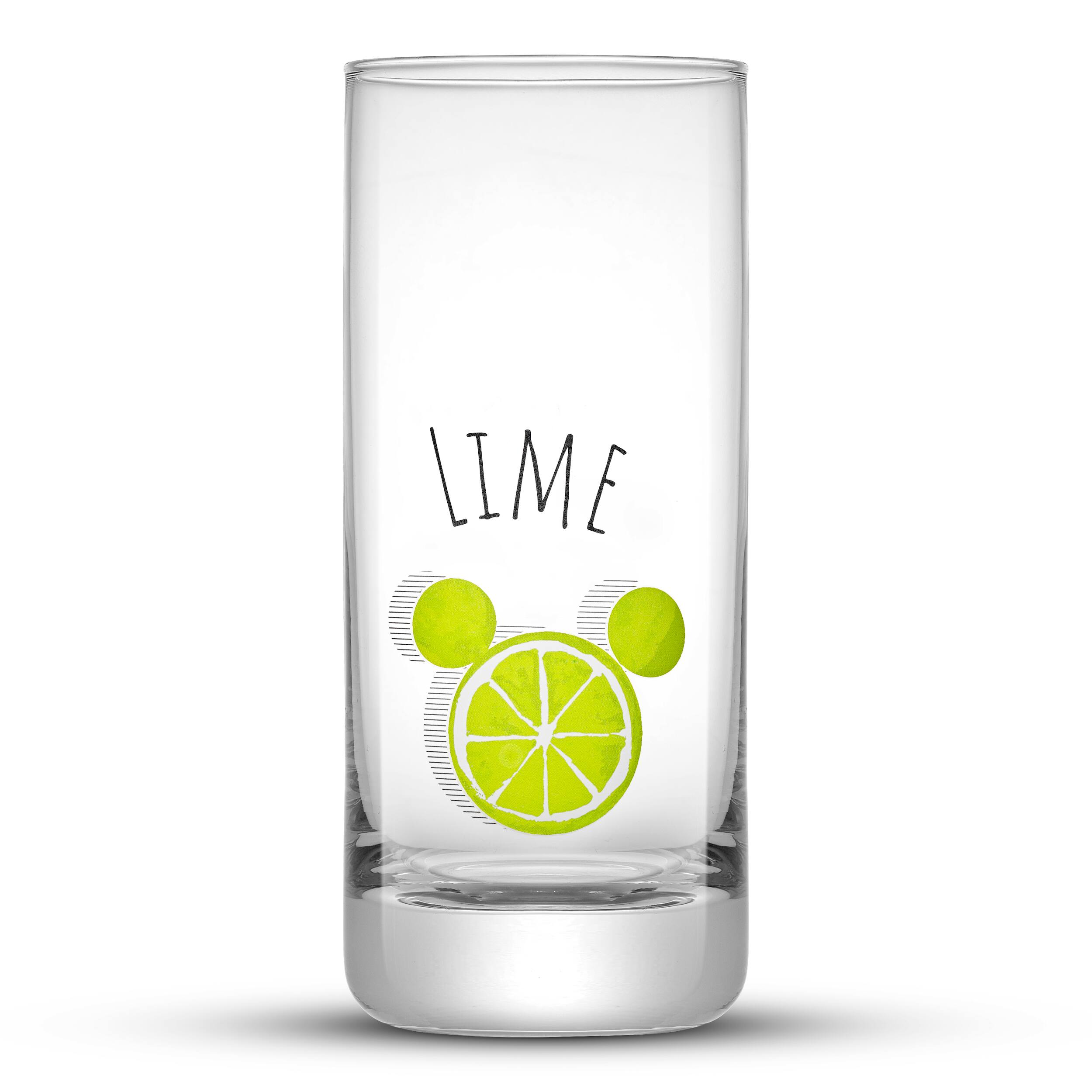 JoyJolt® Disney® 14.2oz. Mickey Mouse Citrus Tall Drinking Glass, 4ct.