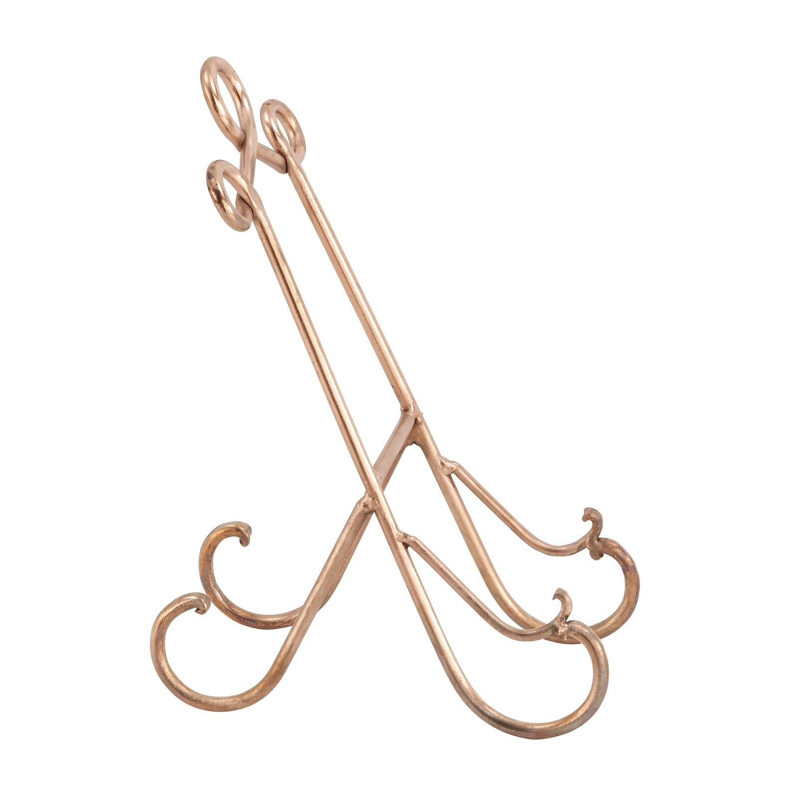 Set of 3" Multi Colored Metal Traditional Easel, 5" x 14"