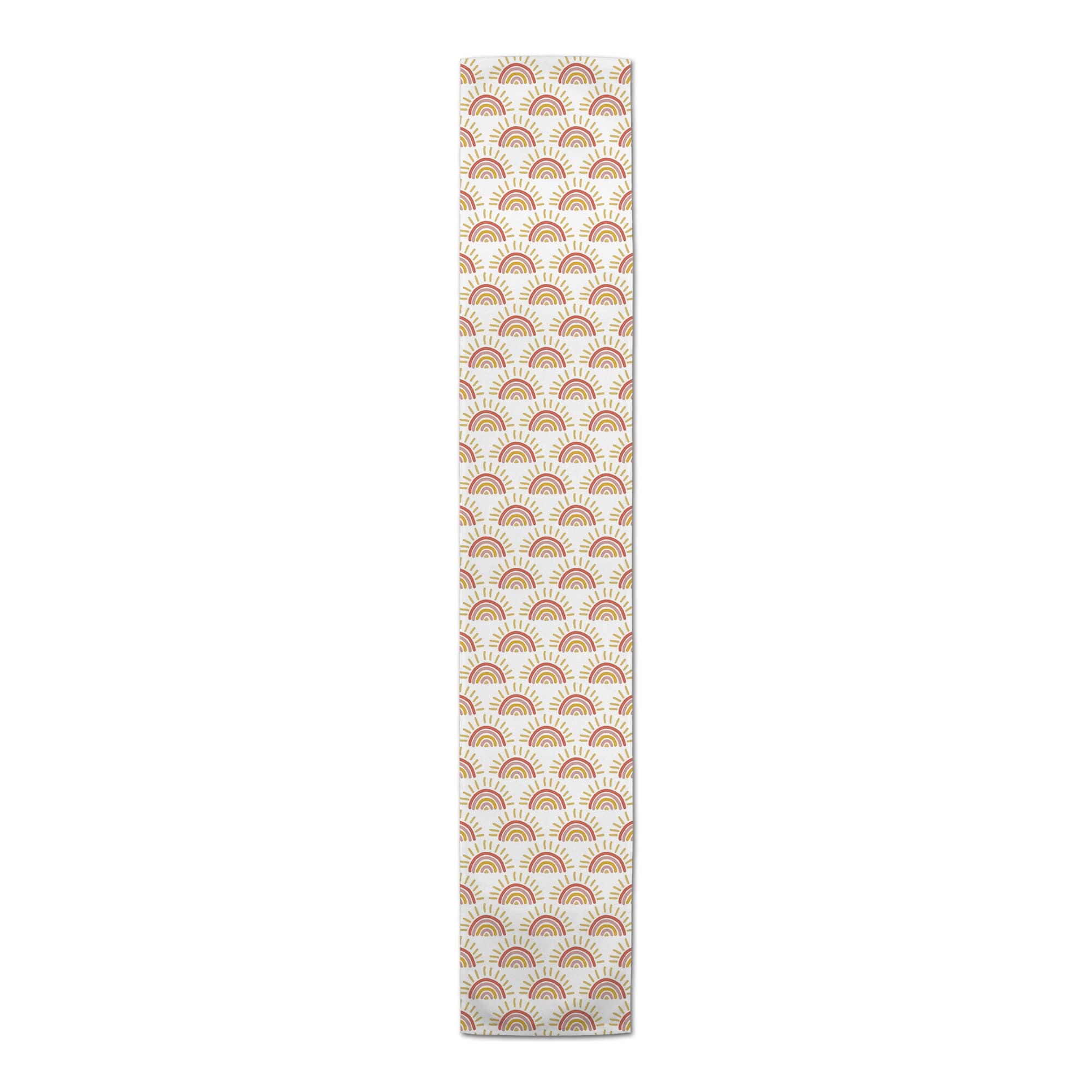 72" Sun Pattern Cotton Twill Runner