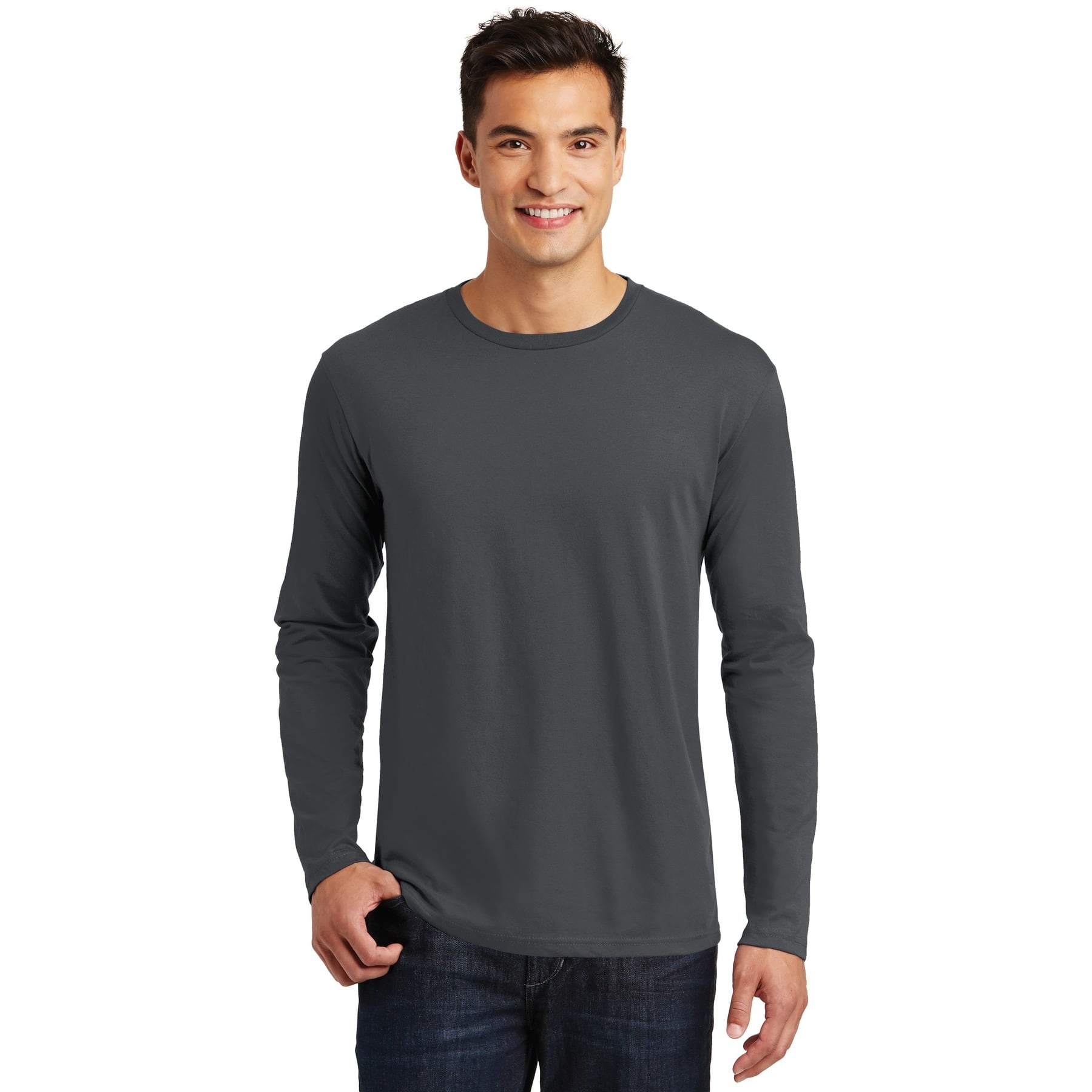 District® Perfect Weight® Adult Long Sleeve T-Shirt