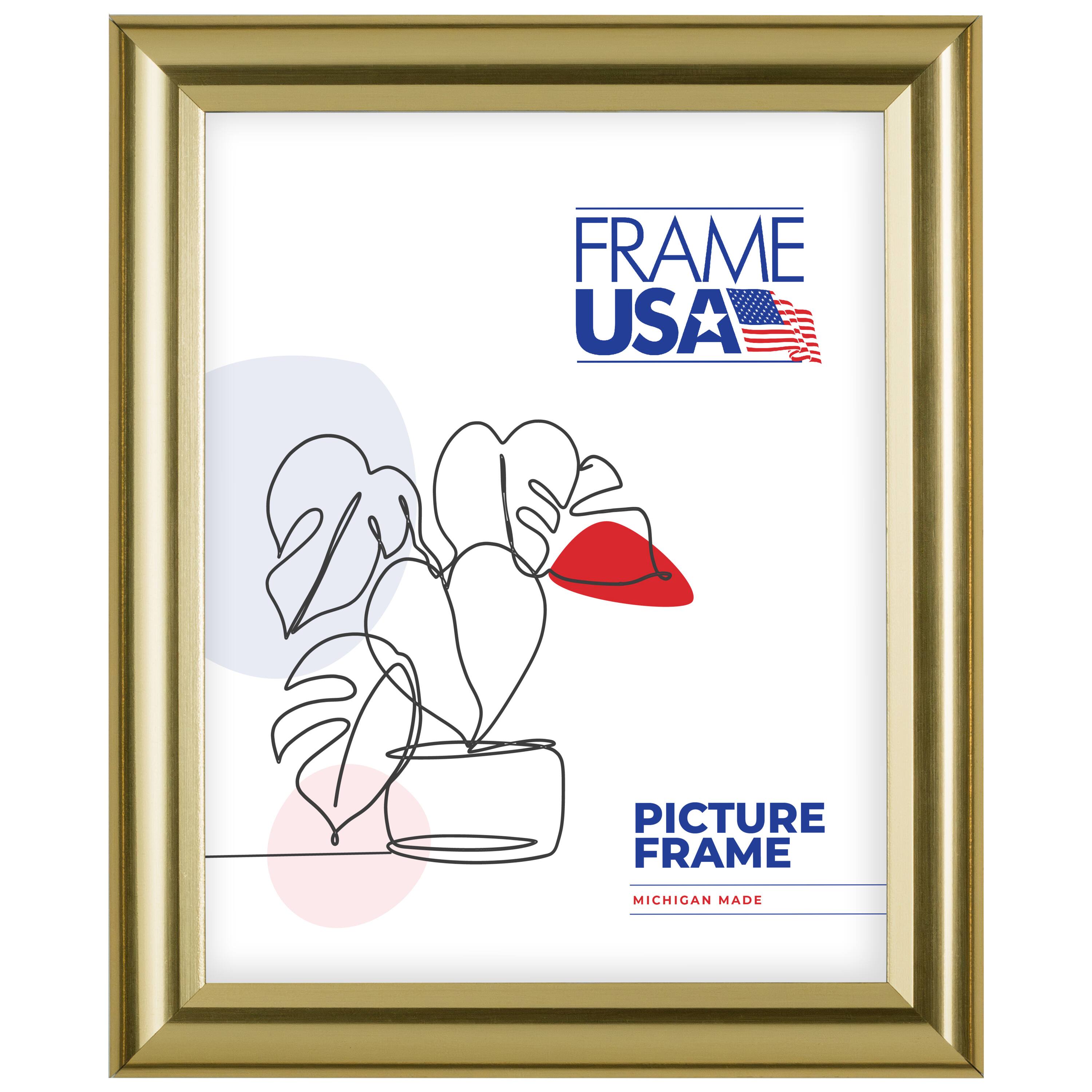 Frame USA Deluxe Poster Gold Single Image Picture Frame