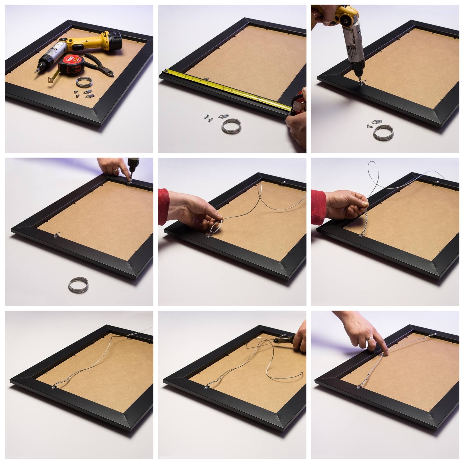 Craig Frames Essentials Satin White Picture Frame