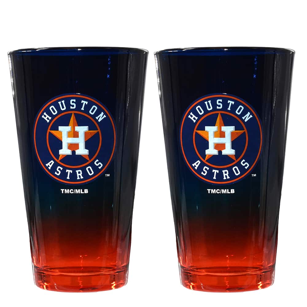 The Memory Company 16oz. NFL Ombre Pint Glasses, 2ct.