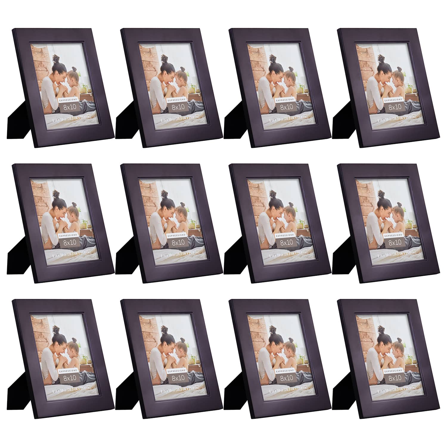 12 Pack: Black 8" x 10" Frame, Expressions™ by Studio Décor®
