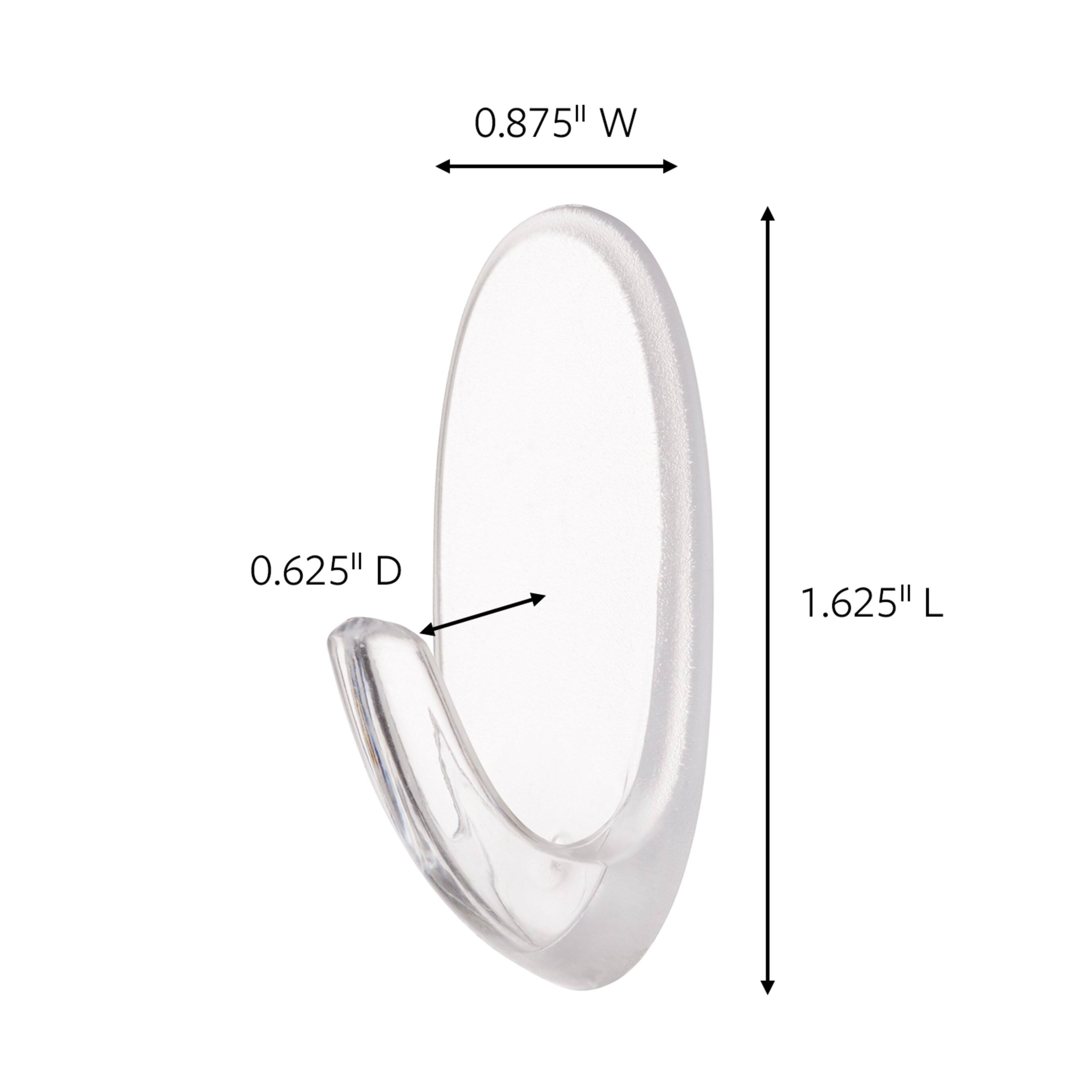 3M Command™ Medium Hooks Value Pack, Clear