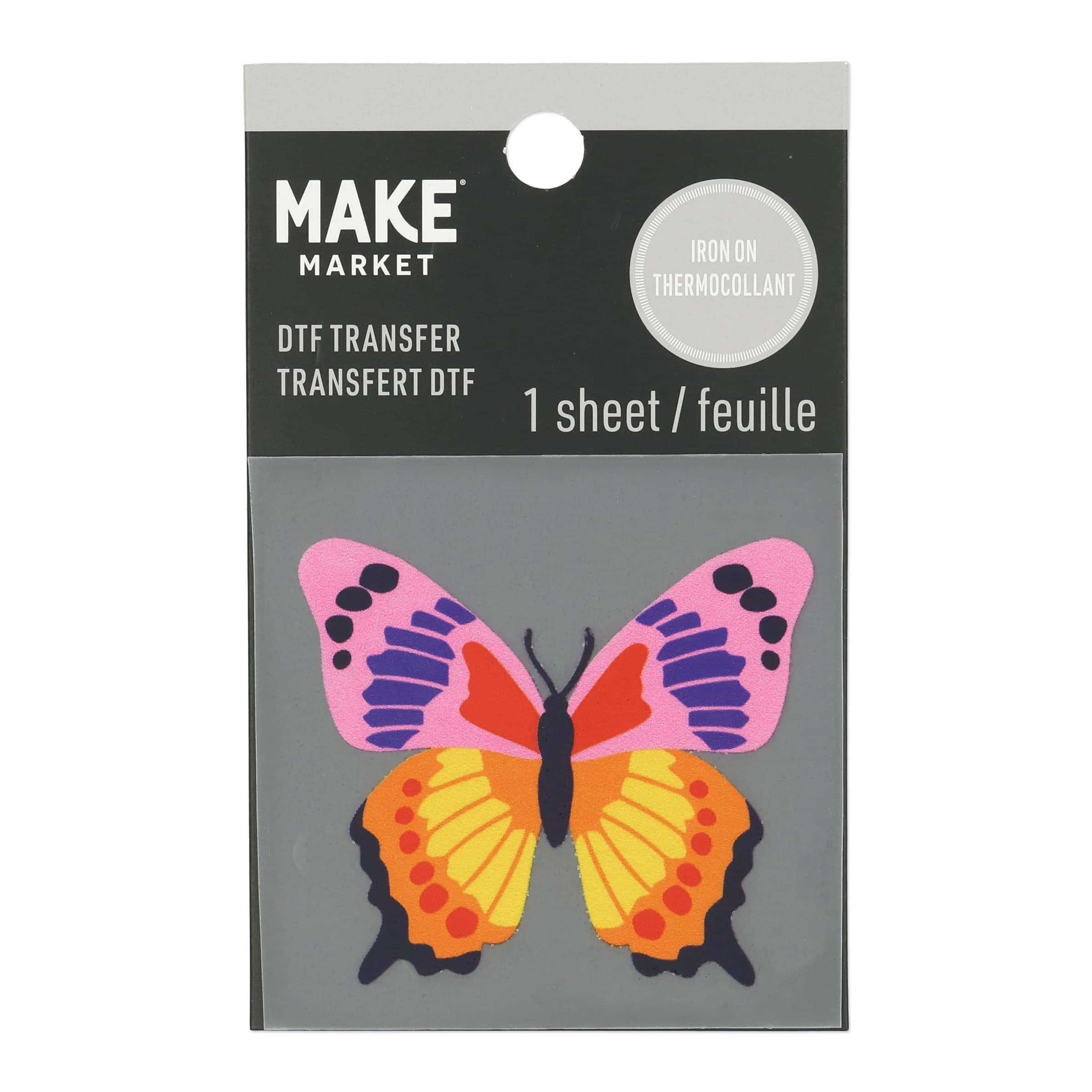 Butterfly Direct to Film Transfer by Make Market®