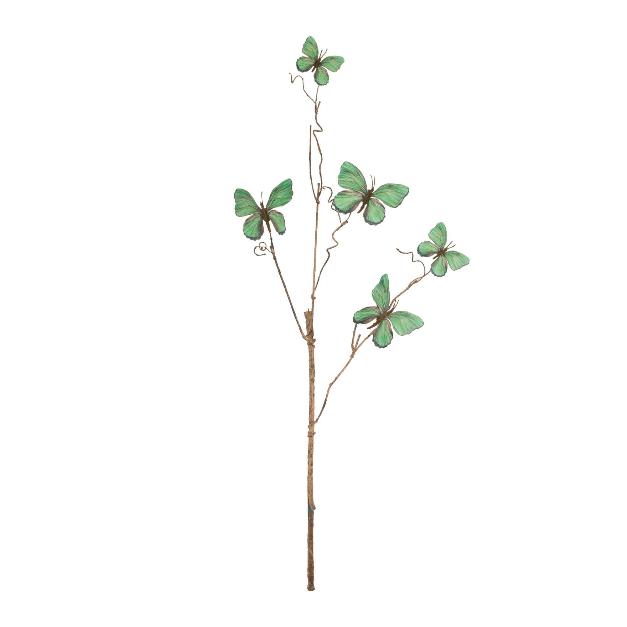 29" Green Butterfly Twig Sprays, 4ct.