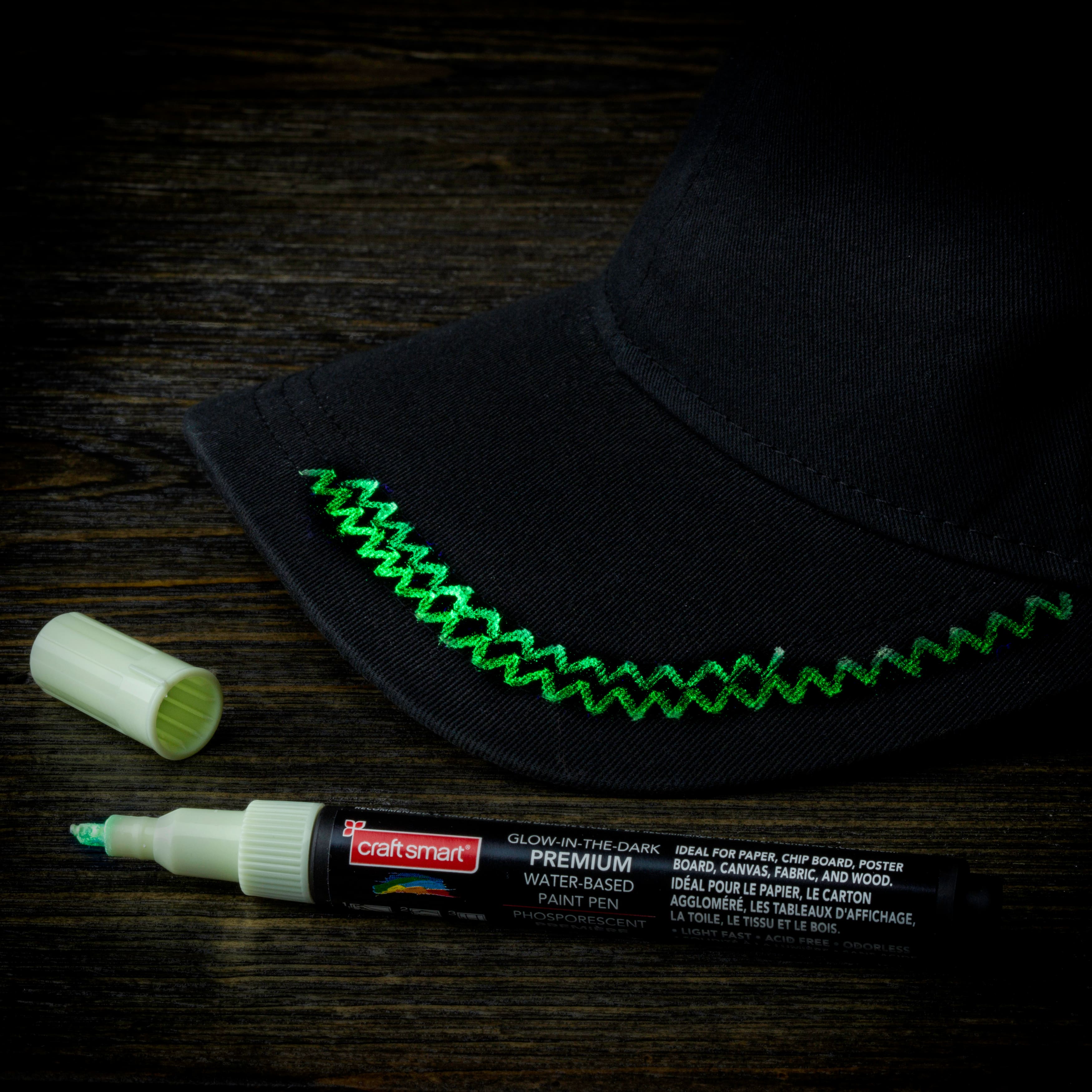 12 Pack: Premium Medium Tip Glow-in-the-Dark Water-Based Paint Pen by Craft Smart®