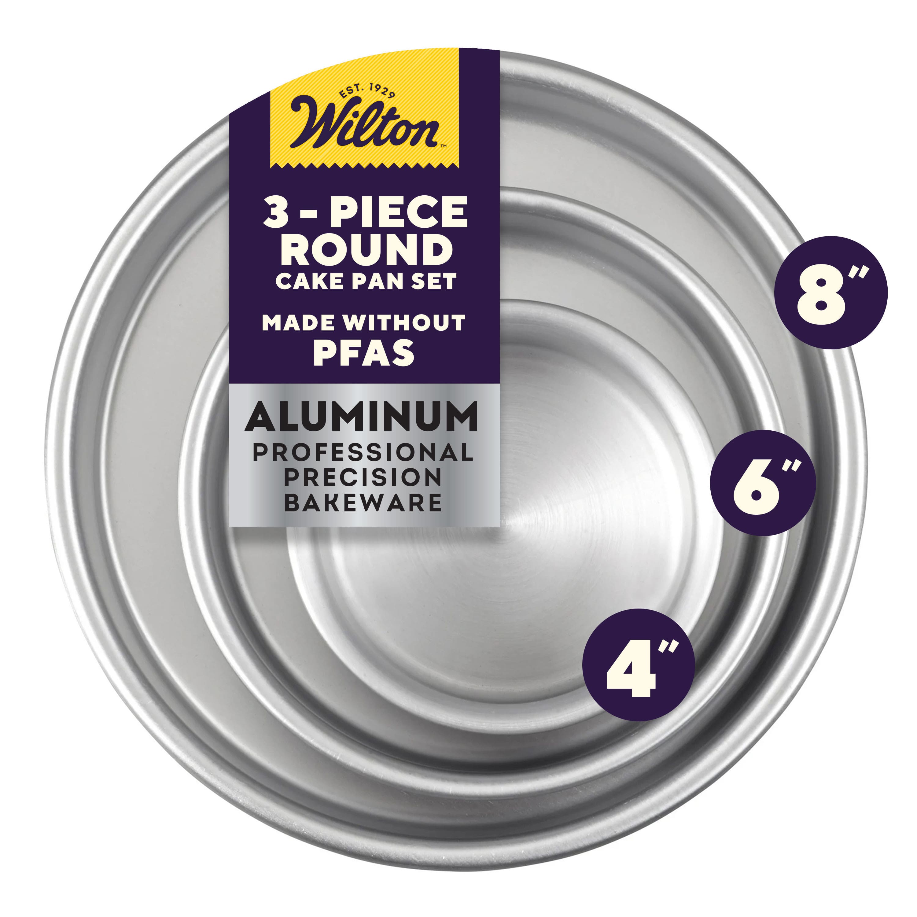 Wilton® Aluminum Bakeware Round Cake Pan Set