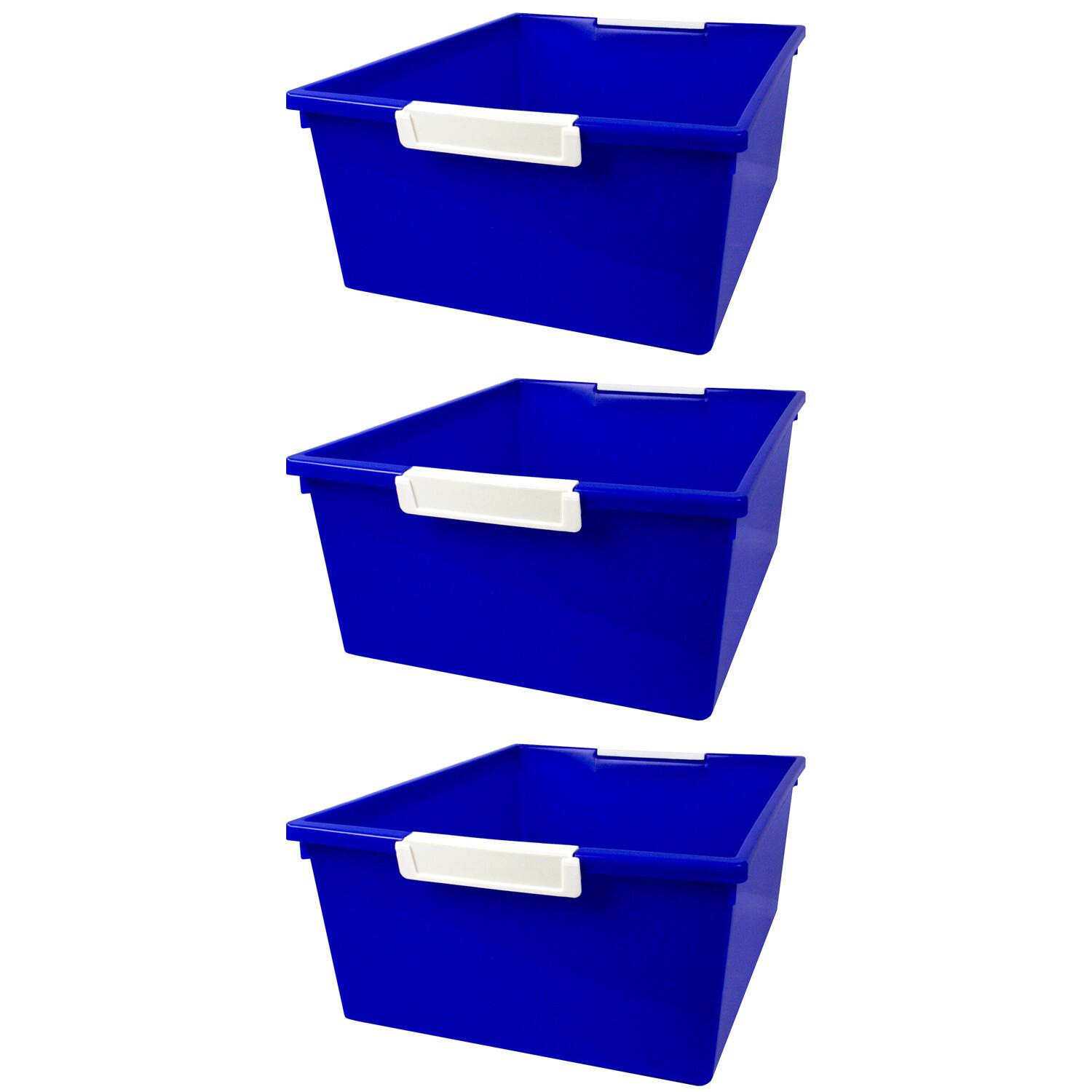 Romanoff® Tattle® 12qt. Tray with Label Holders, 3ct.