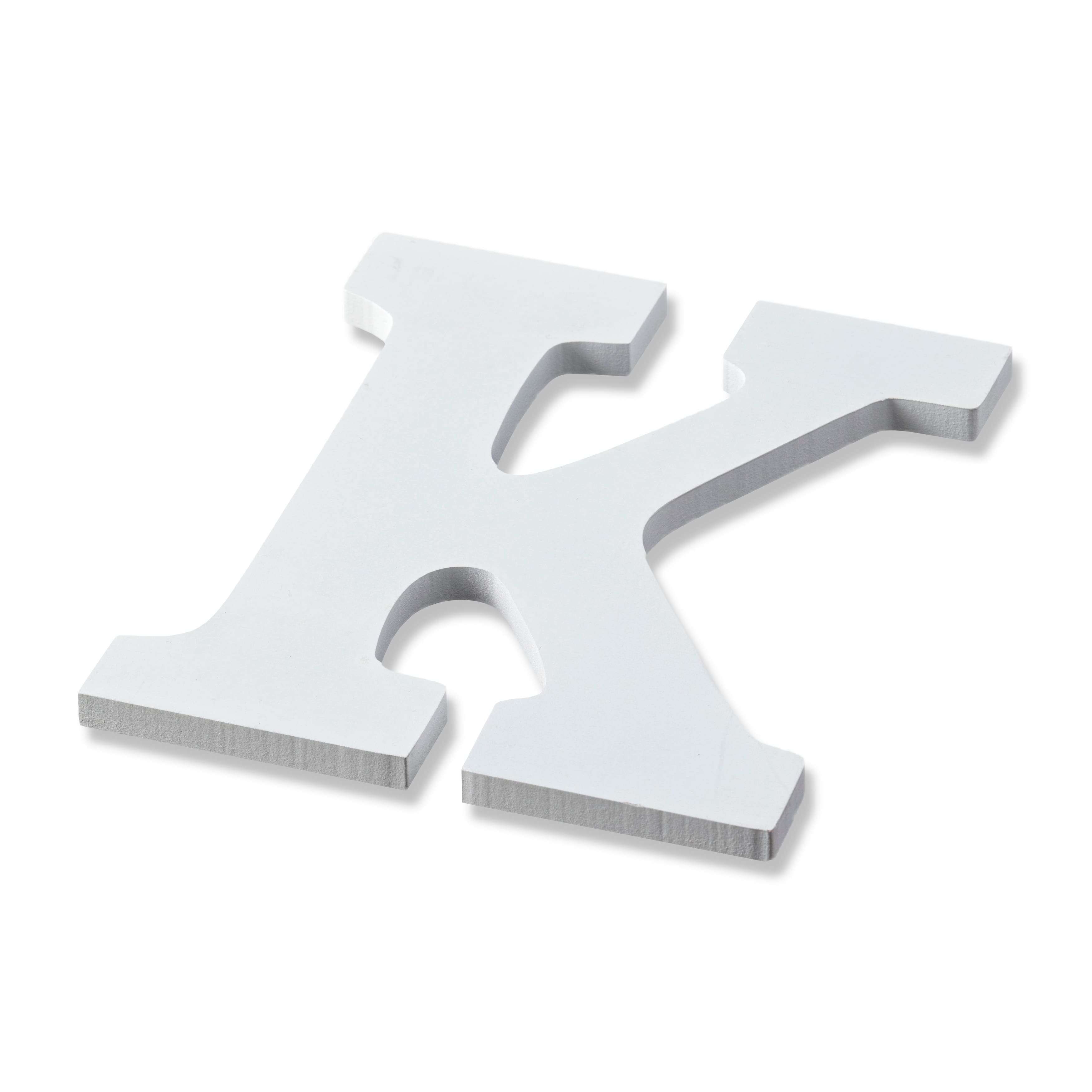 6 Pack: 9" White MDF Whimsy Letter by Make Market®