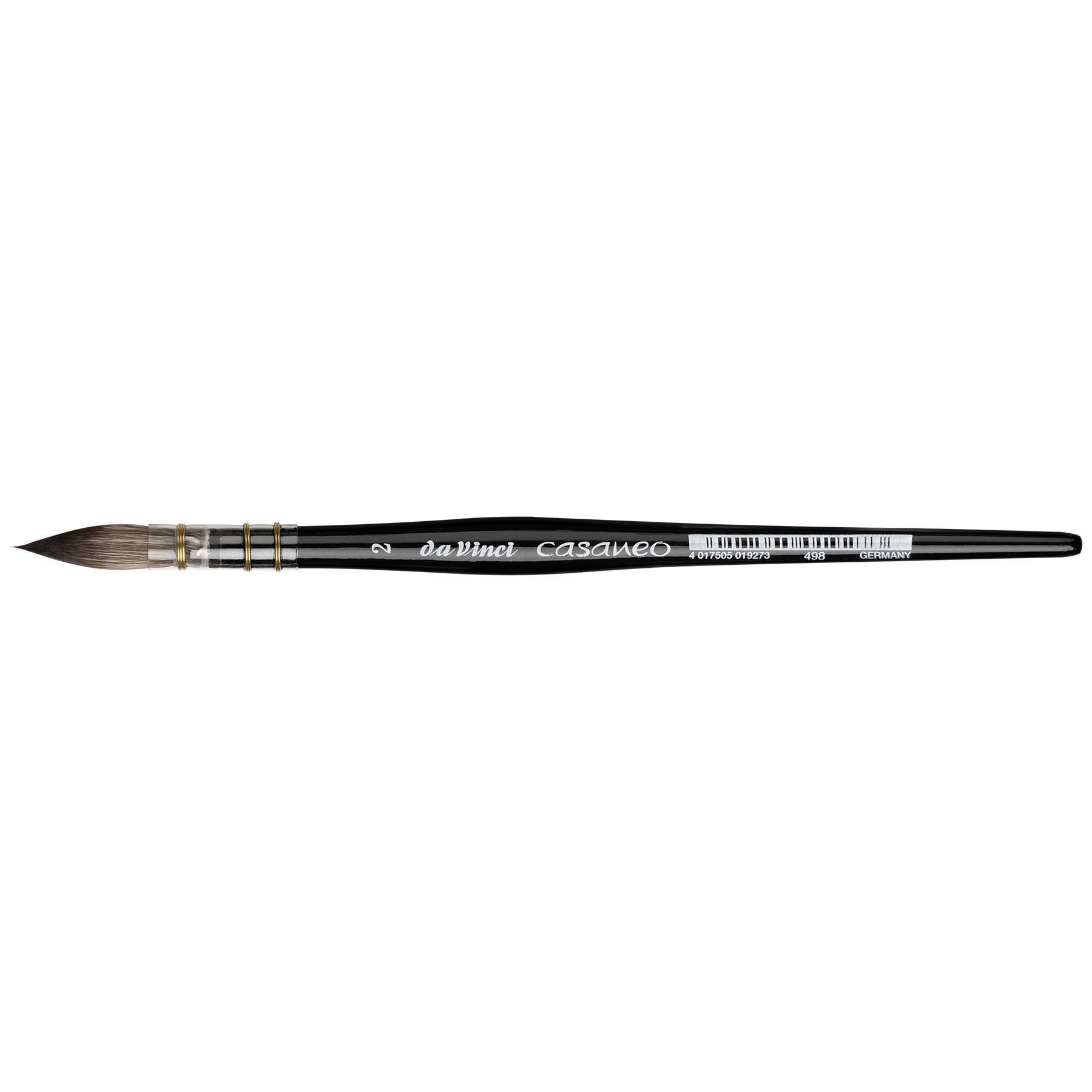 da Vinci CASANEO Series 498 Synthetic Quill Wash Brush