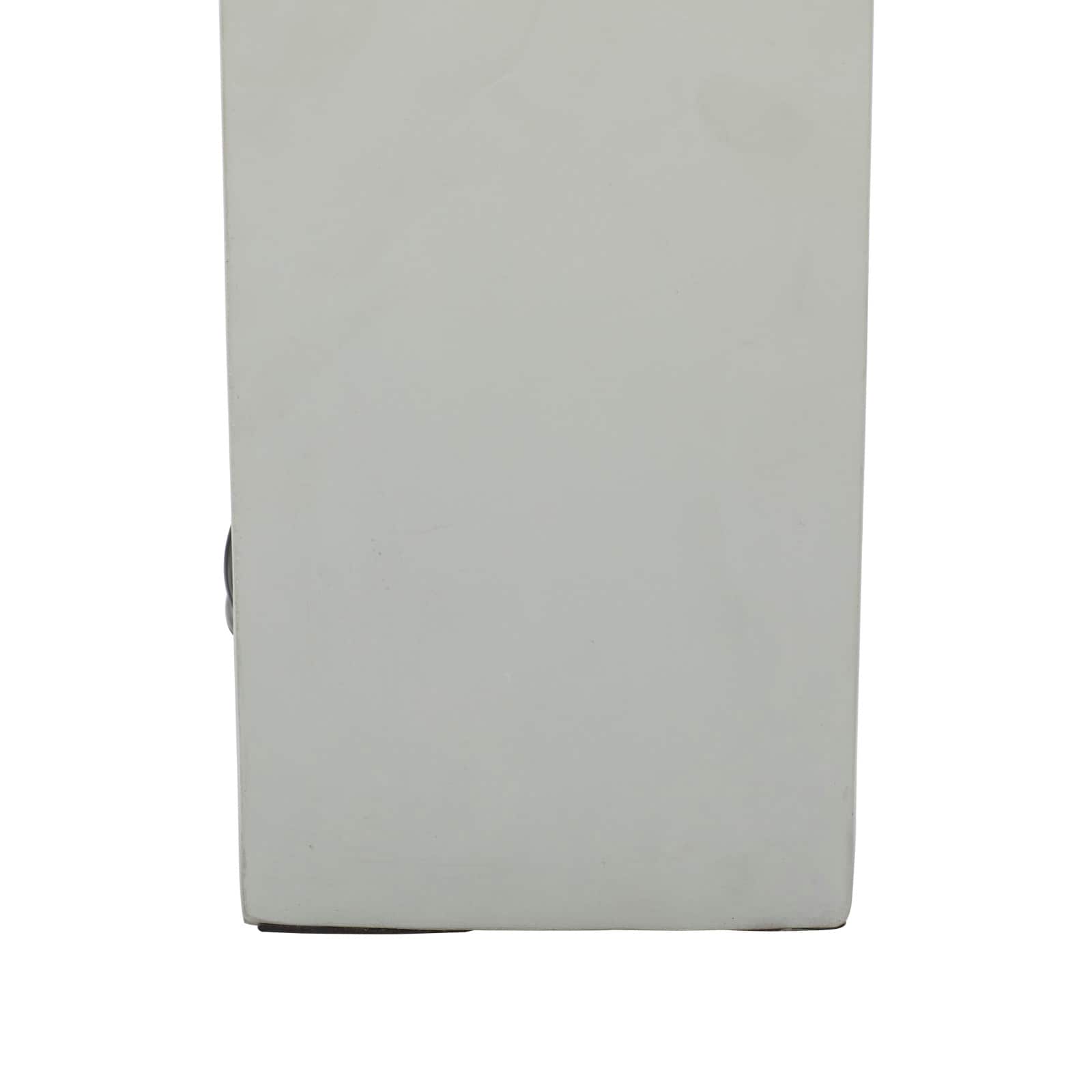 23" White Ceramic Traditional Table Lamp