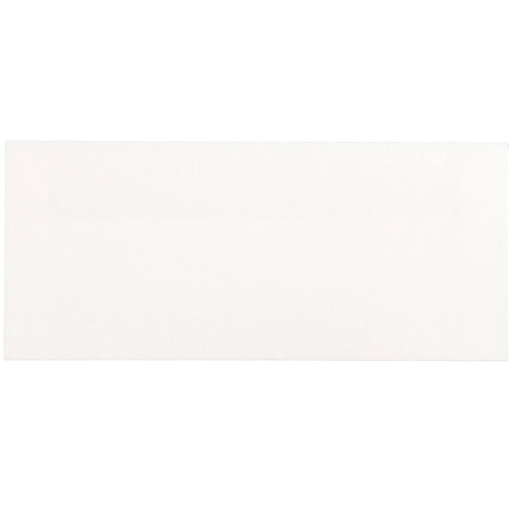 JAM Paper 3" x 6.7" White Booklet Commercial Money Envelopes
