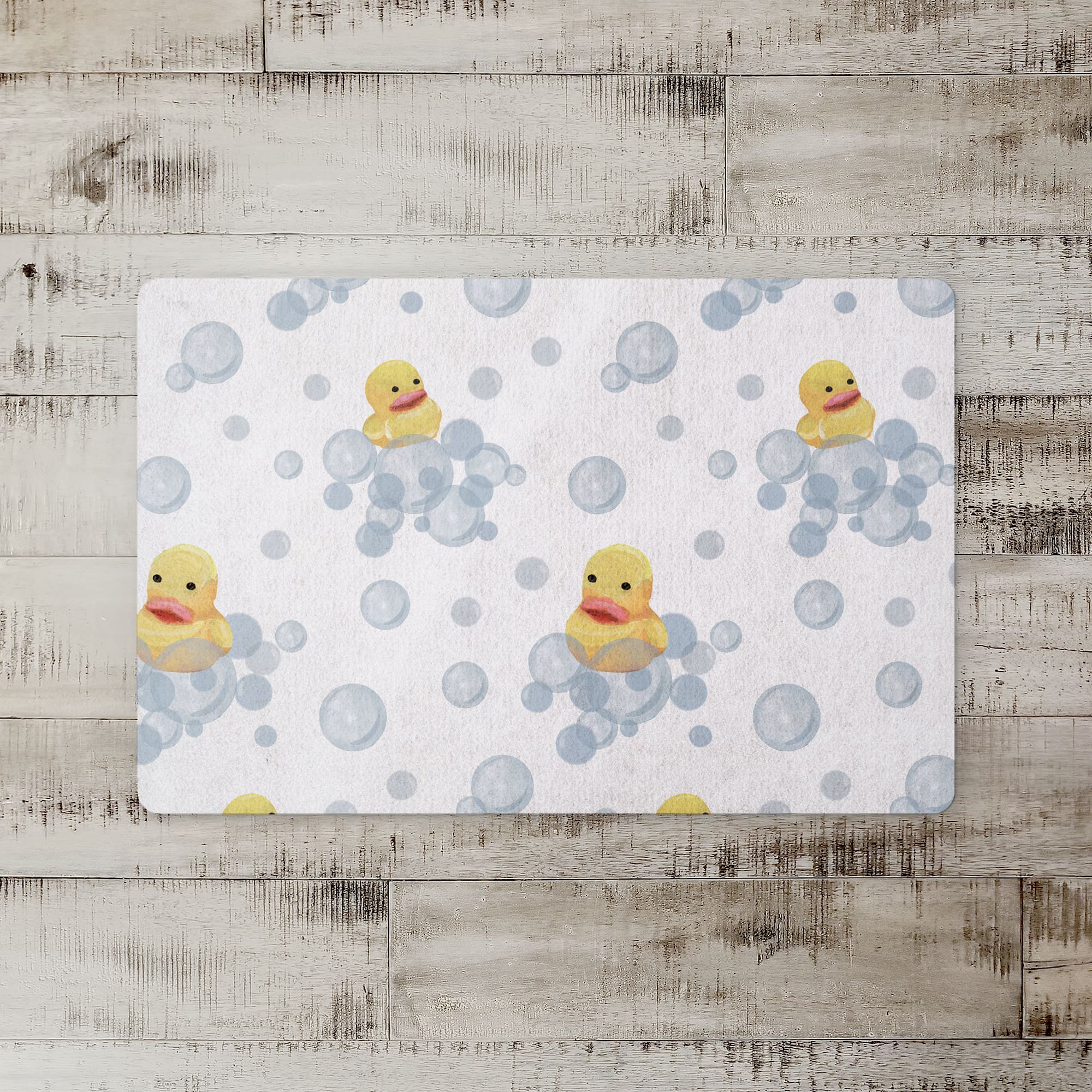 Rubber Duckies Floor Mat