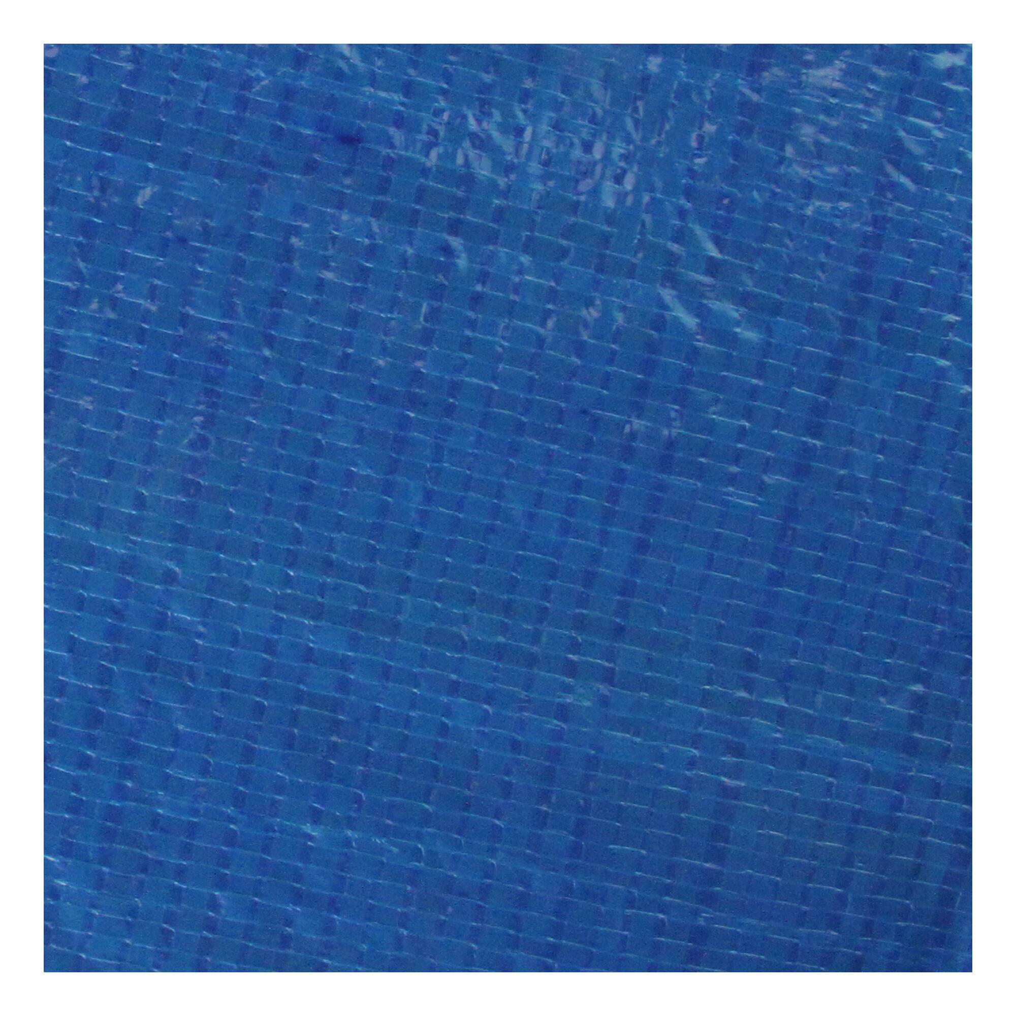 18ft. Apertured Round Swimming Pool Cover with Rope Ties
