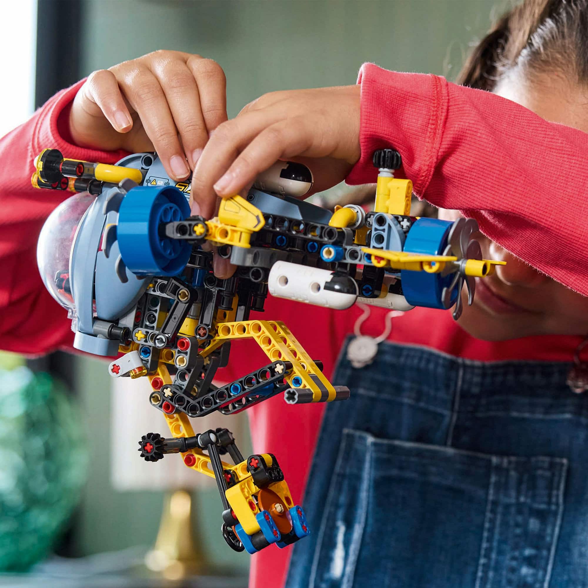 LEGO® Technic™ Deep-Sea Research Submarine Toy Set 42201