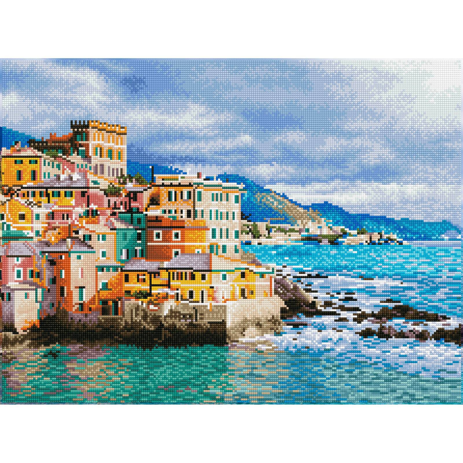 Diamond Dotz® Intermediate Winter Day View Diamond Painting Kit