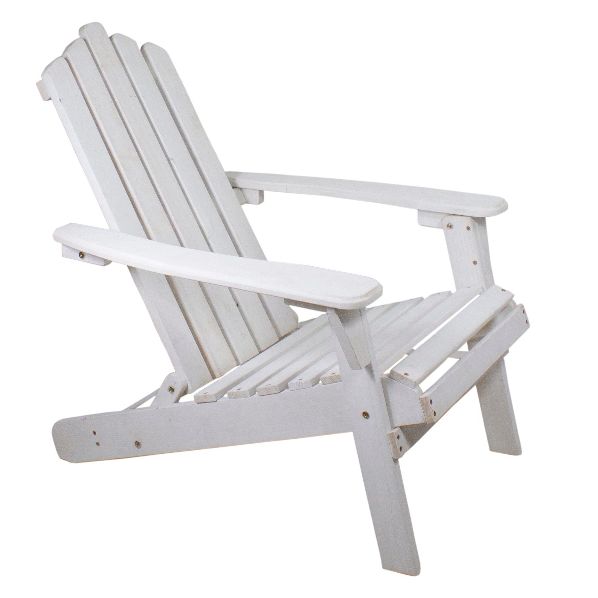 36" Classic Folding Wooden Adirondack Chair By Northlight in White | 28" x 31" x 36" | Michaels®
