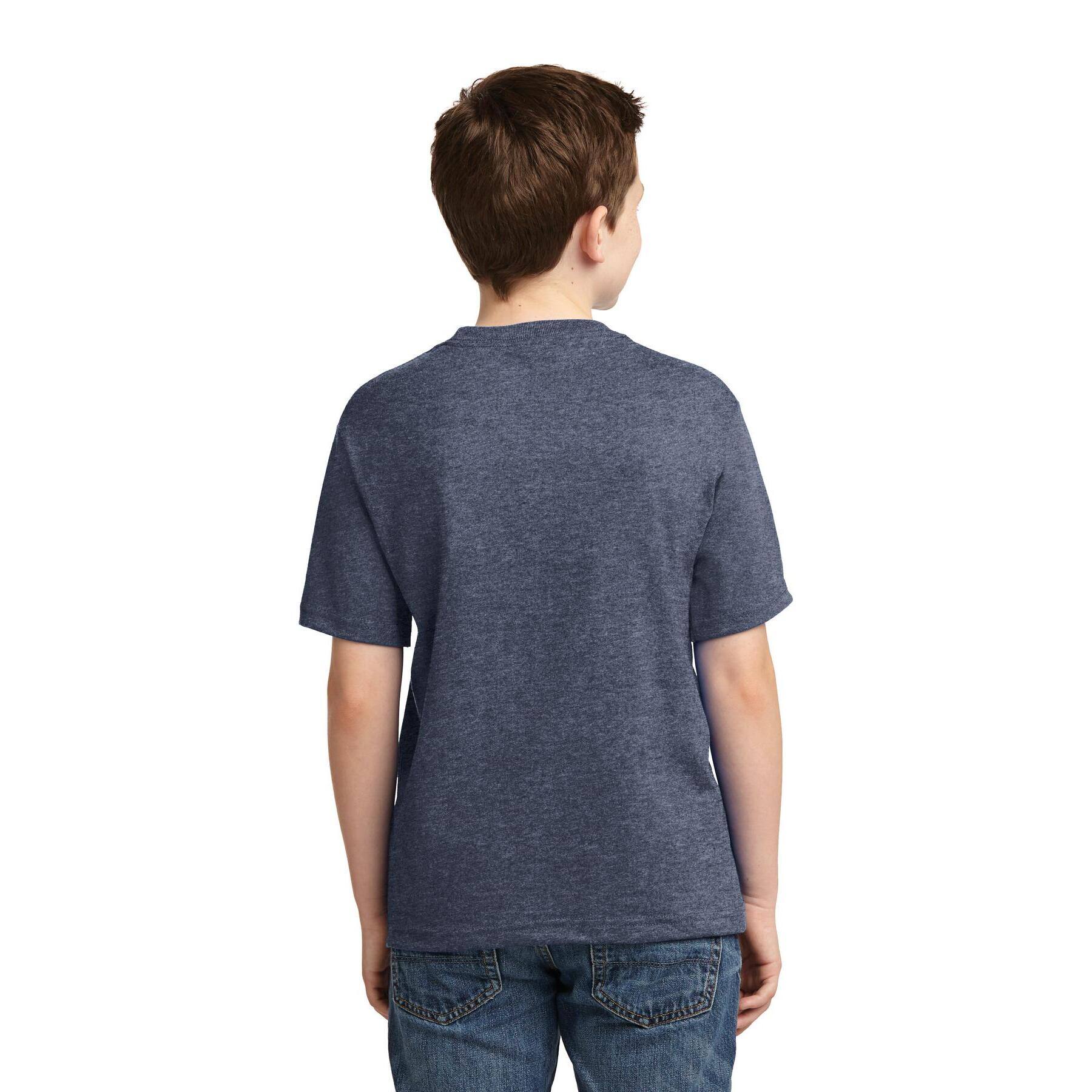 JERZEES® Dri-Power® Heathered Youth 50/50 Cotton/Poly T-Shirt