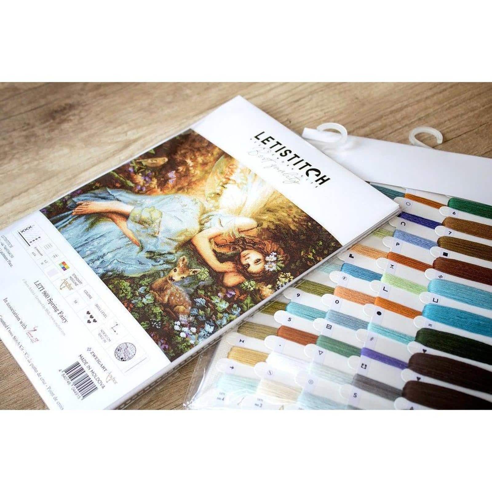 Letistitch Spring Fairy Counted Cross Stitch Kit