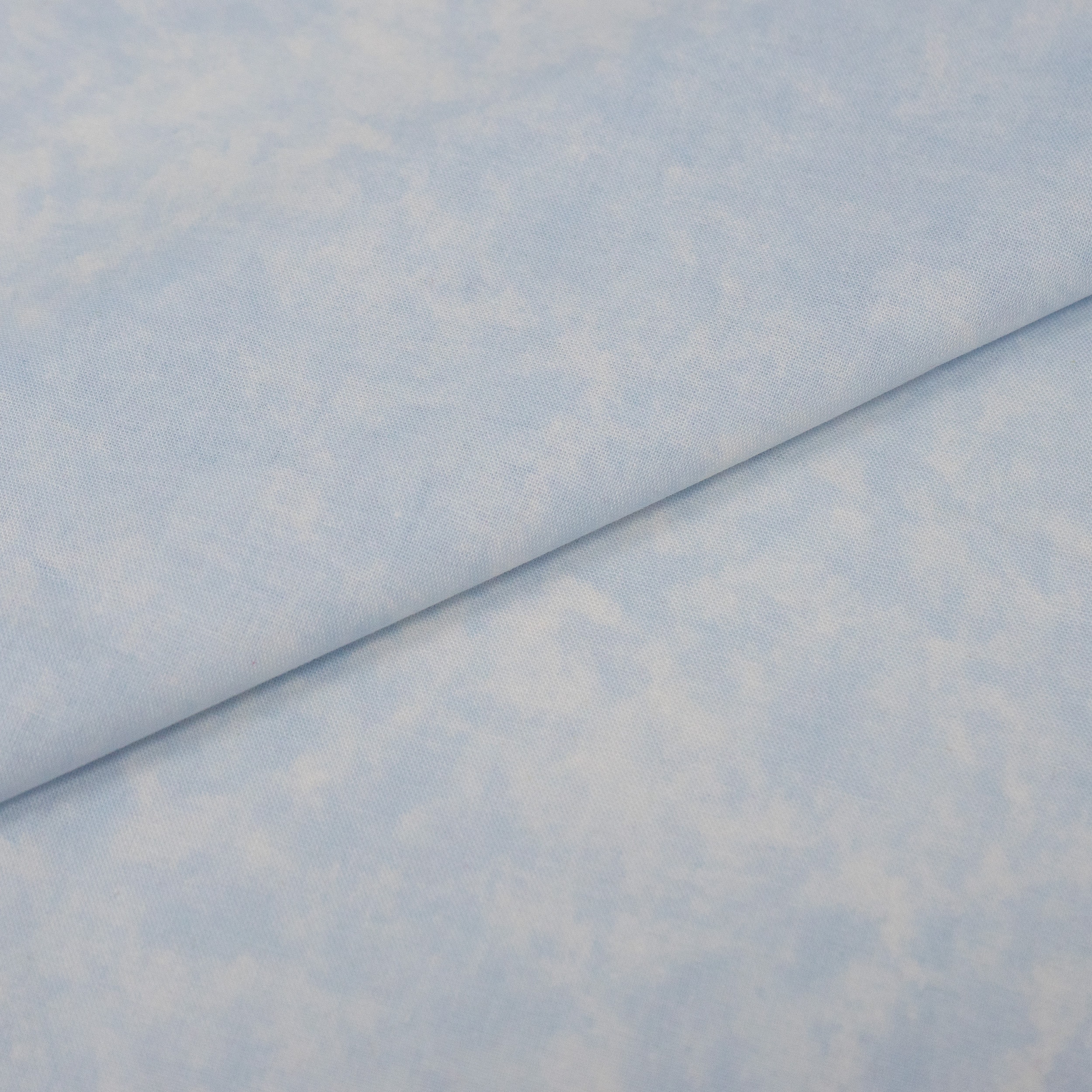 SINGER Christmas Tone-on-Tone Diamond Blue Cotton Fabric
