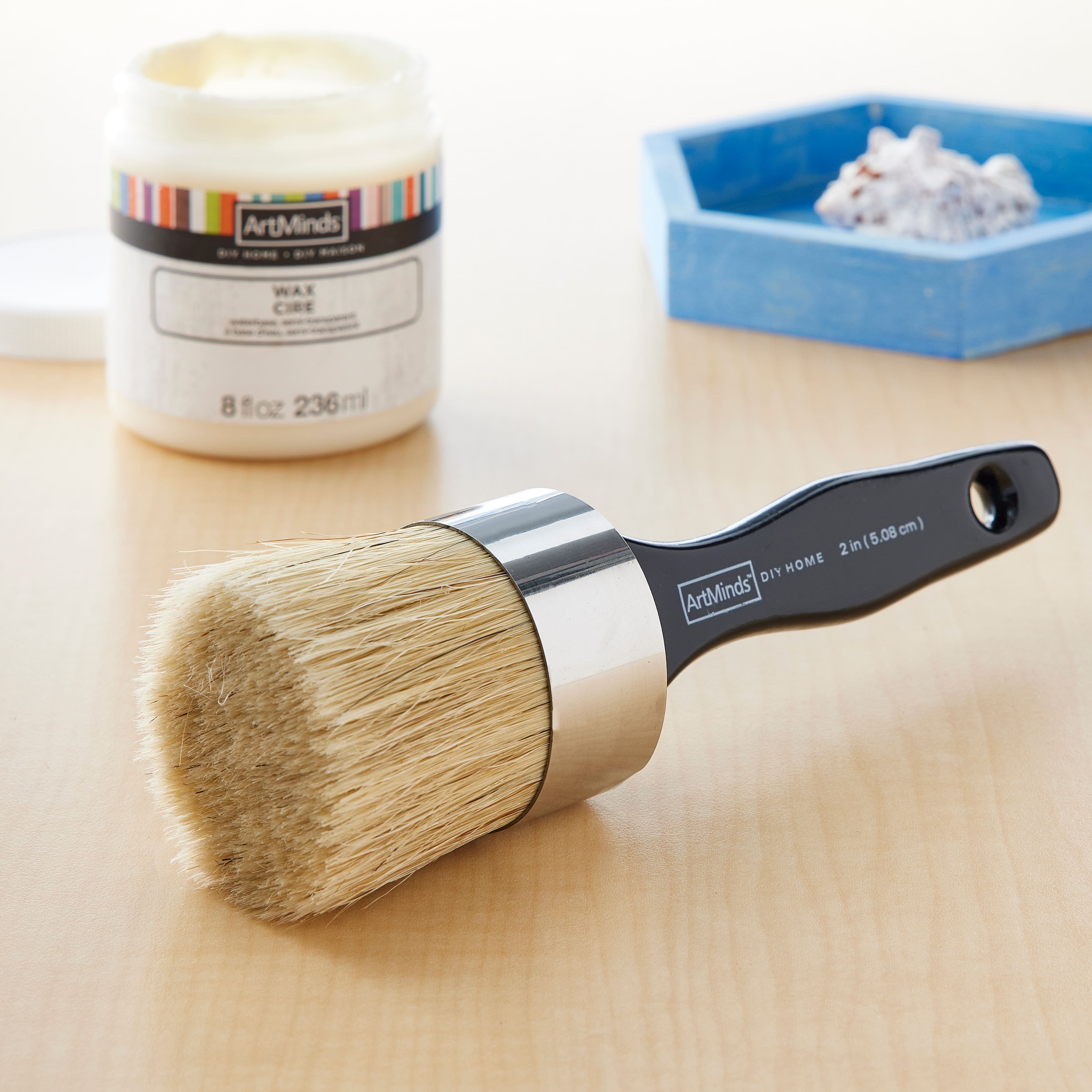 2&#x22; DIY Home Wax &#x26; Chalk Brush by Craft Smart&#x2122;