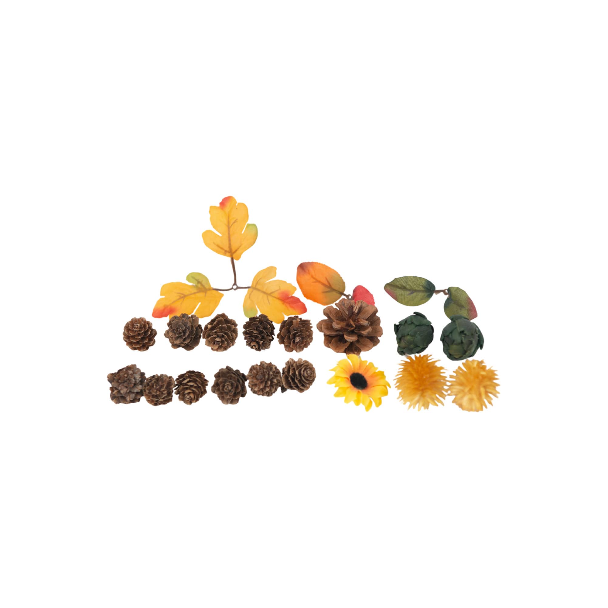 Artichoke, Pinecone & Leaf Decorative Components Mix by Ashland®