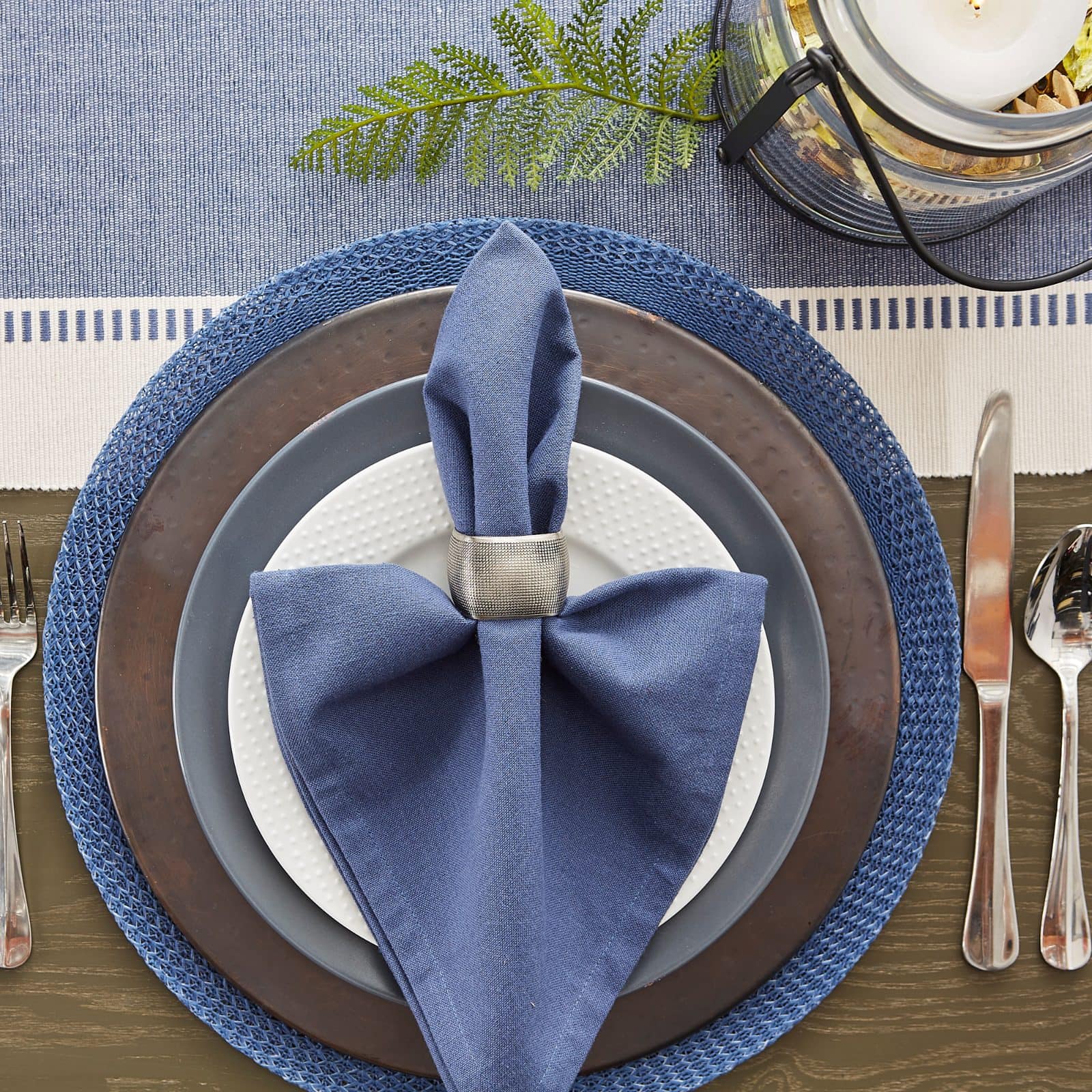 DII® French Blue Napkins, 6ct.