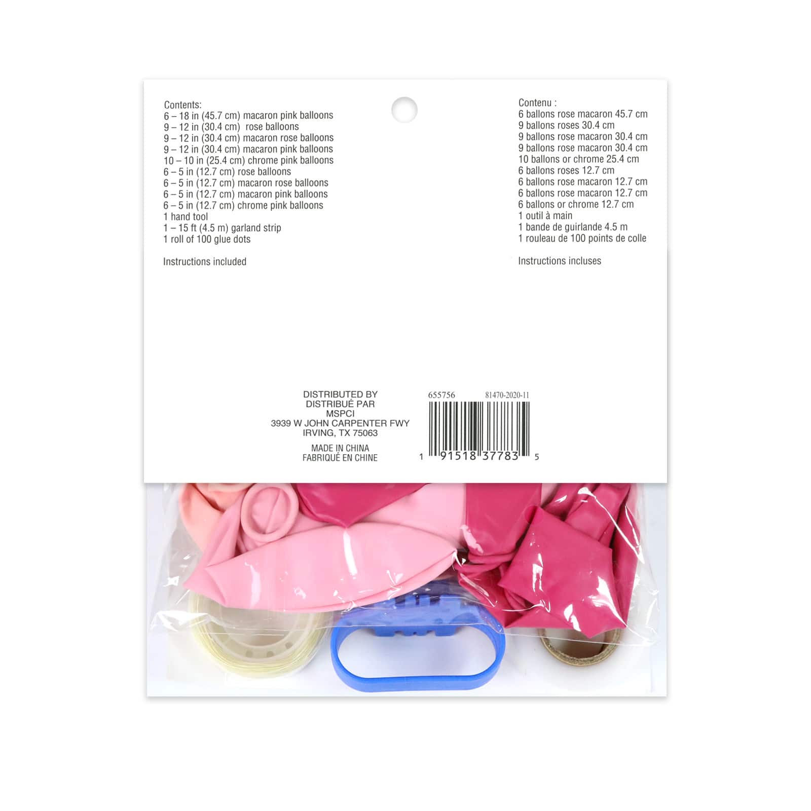 6 Pack: 10ft. Pink Balloon Garland by Celebrate It™