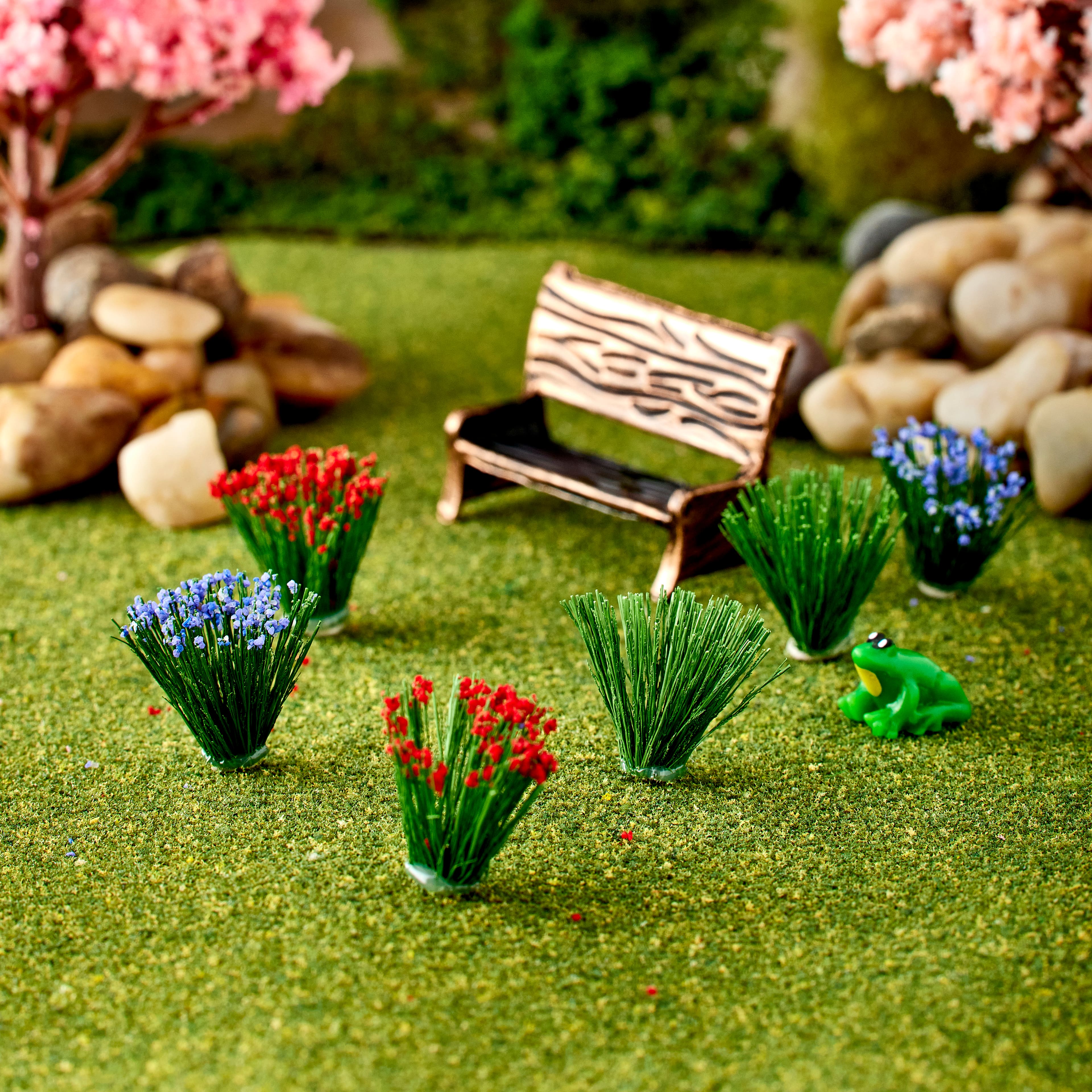 12 Packs: 6 ct. (72 total) Mini Meadowland Bushes by Make Market®