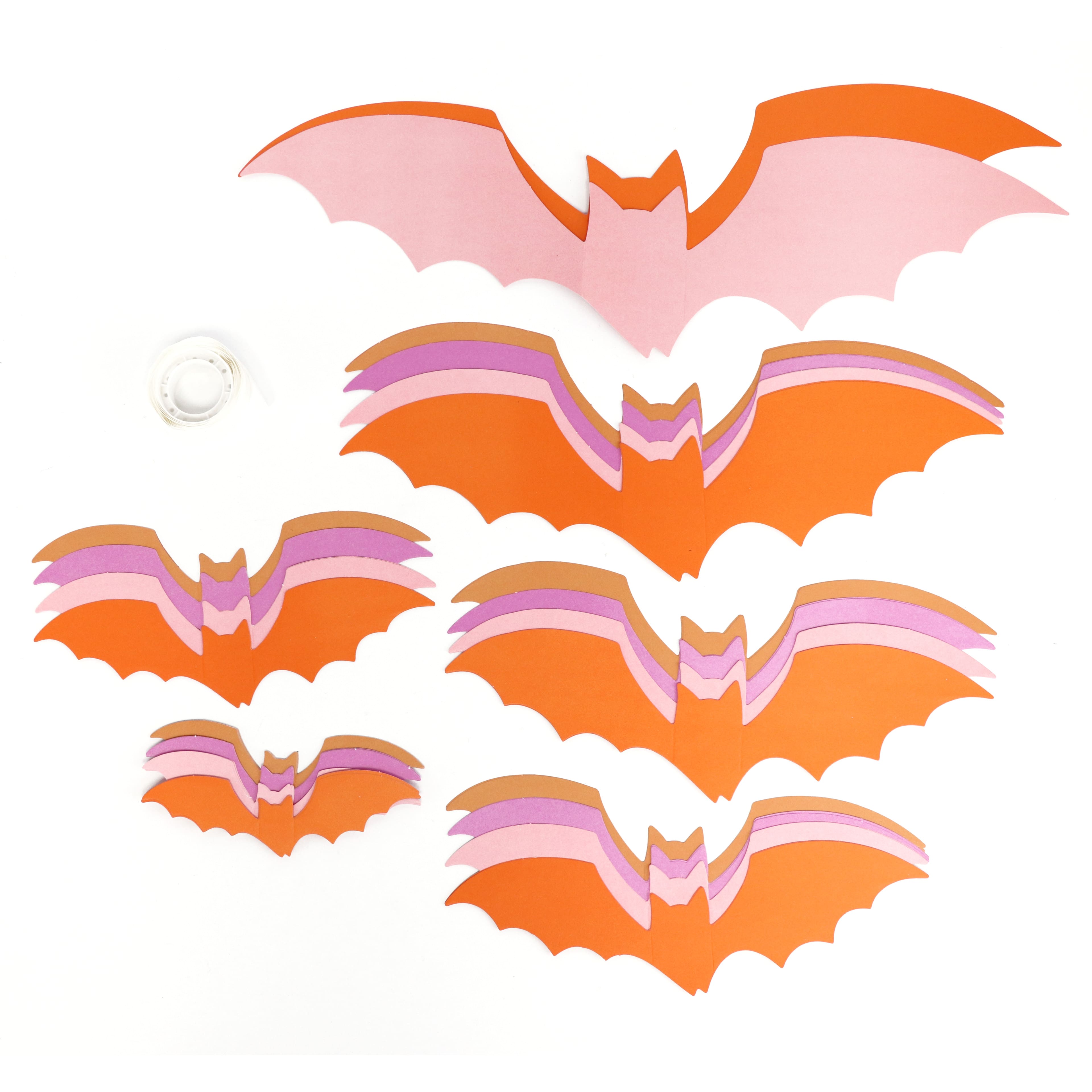 Halloween Bats Paper Fan Wall Décor by Celebrate It™