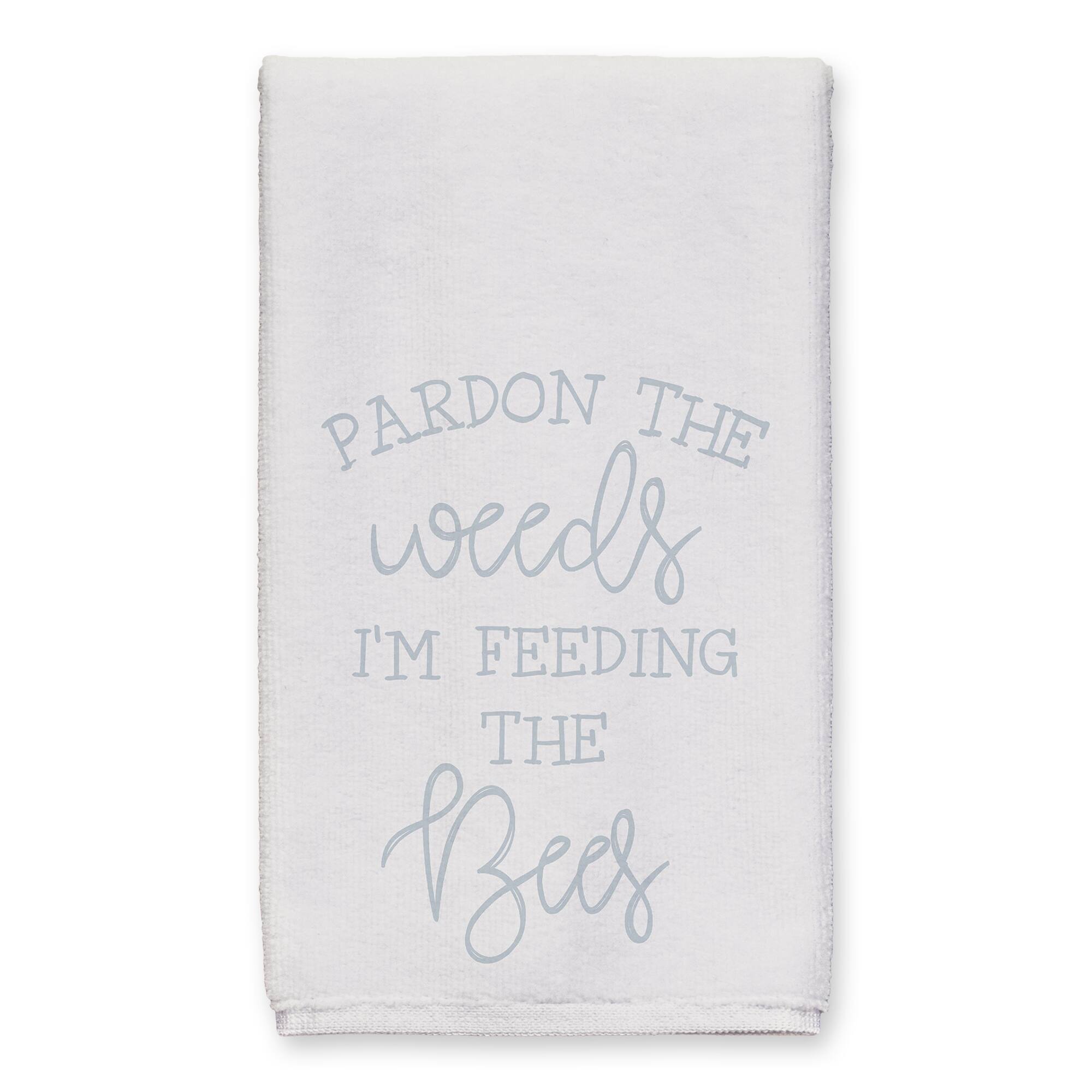 Feeding The Bees Tea Towel Set