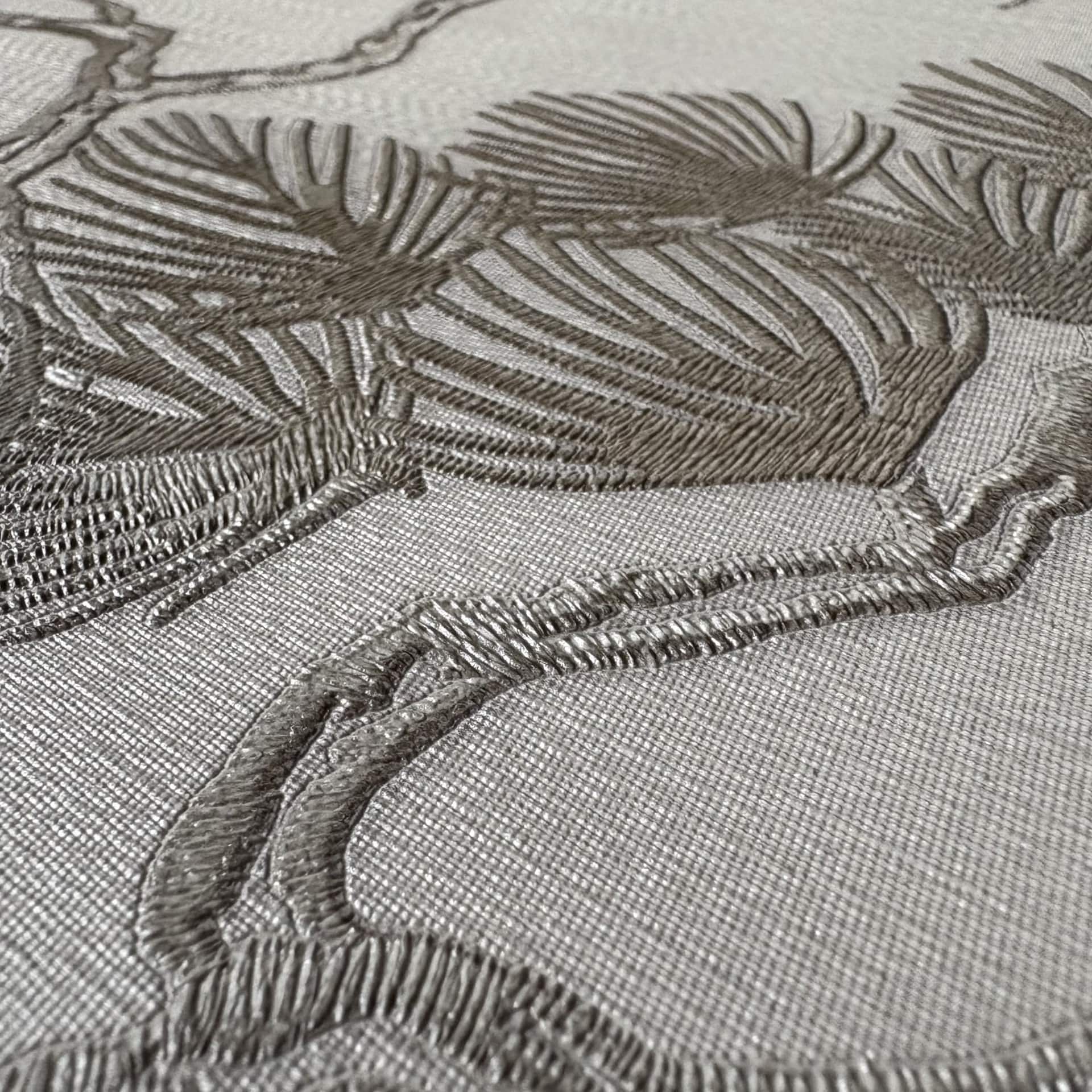 Designs Direct Embroidered Pine Tree Wallpaper