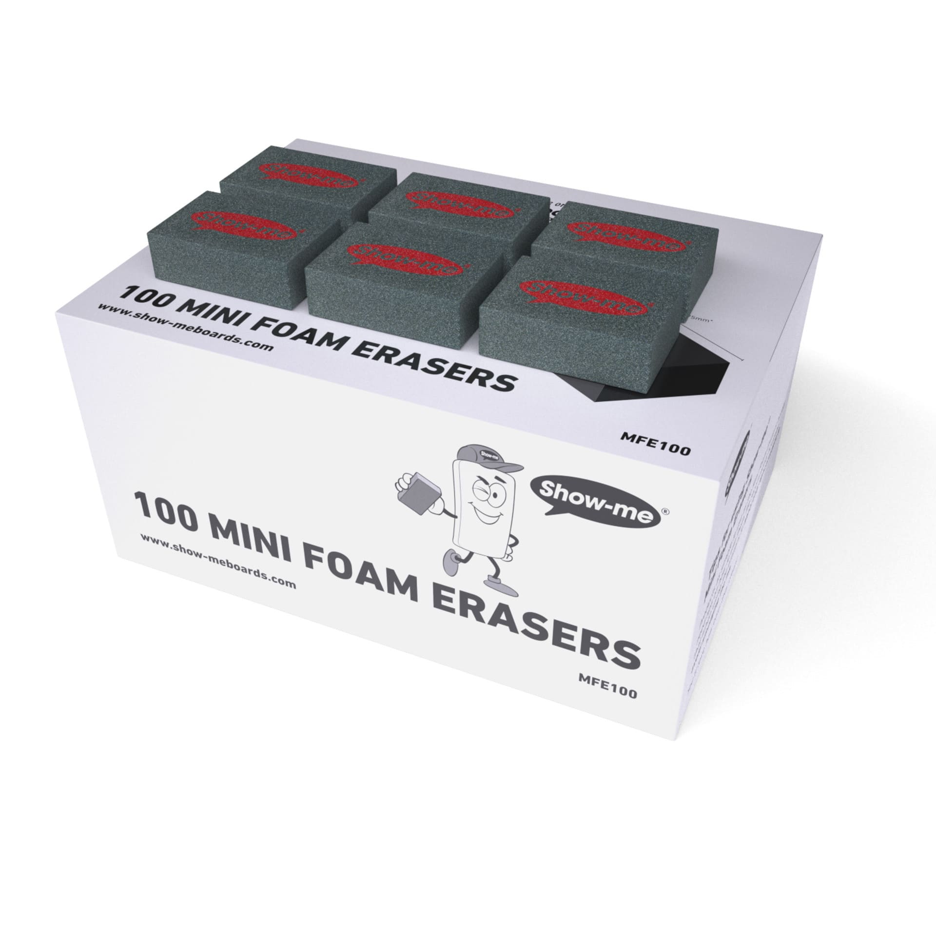 Show-me® Mini Foam Erasers