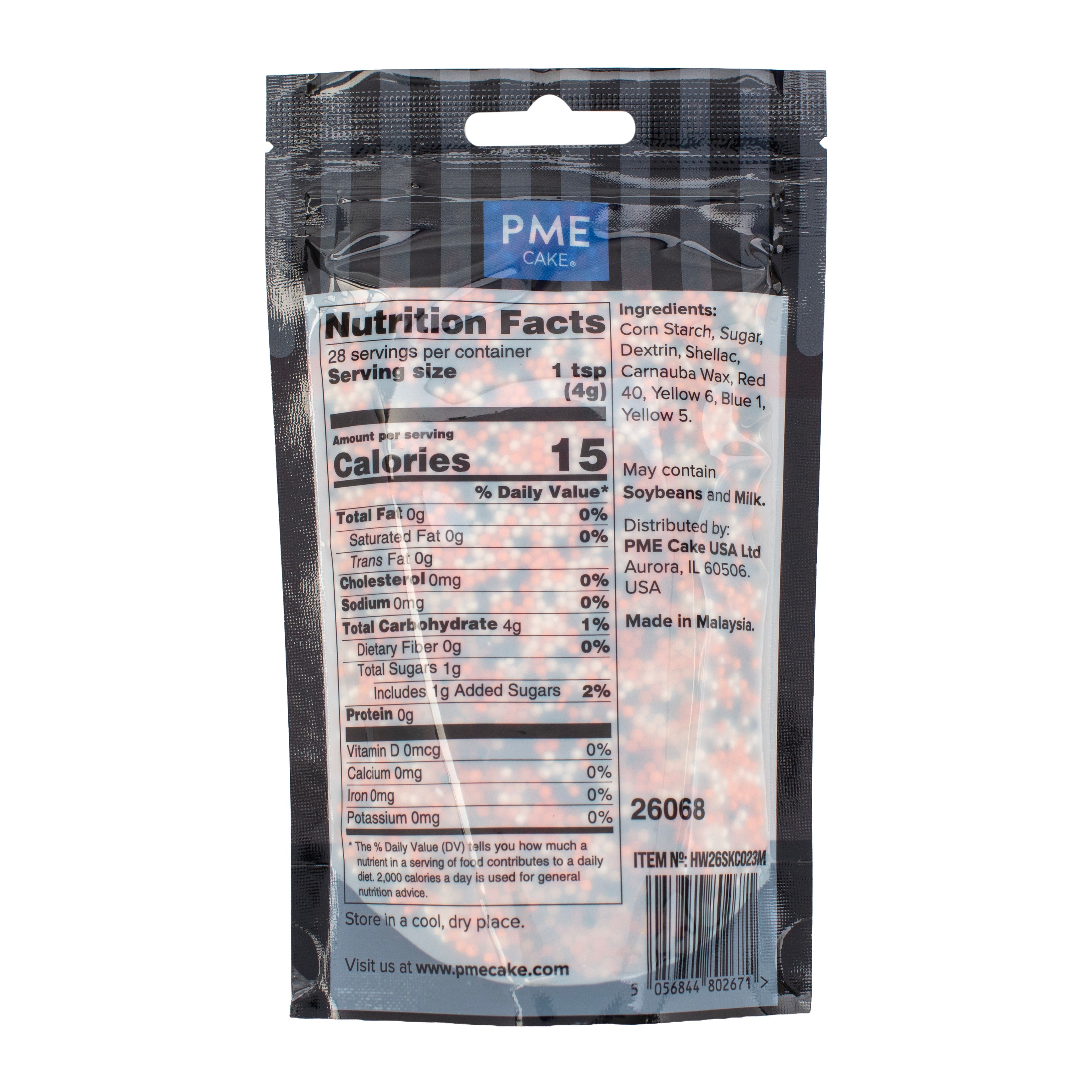PME Cake Sweet Street® Haunting Hallows Sprinkle Mix
