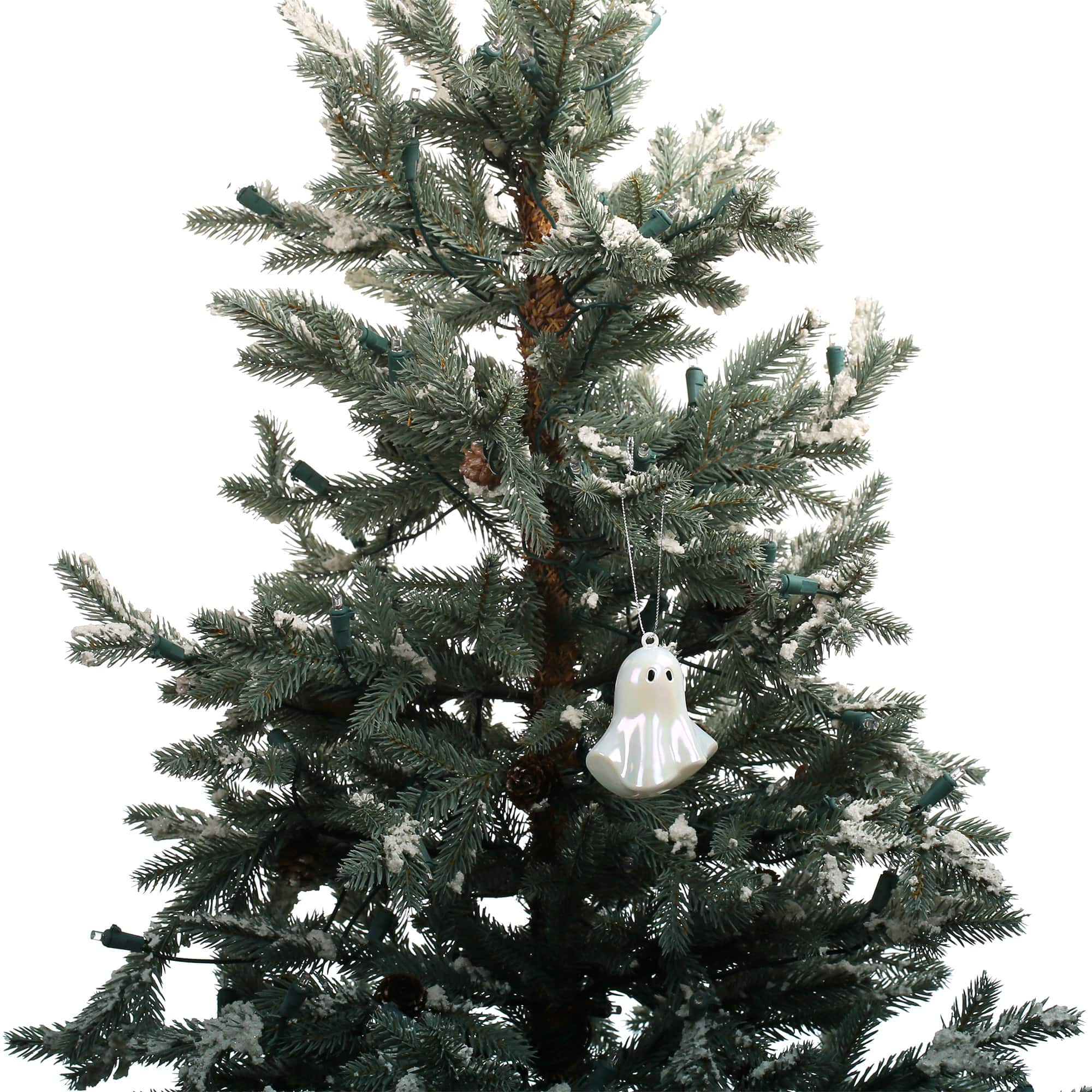 3 Pack Iridescent Ghost Halloween Ornaments by Ashland®