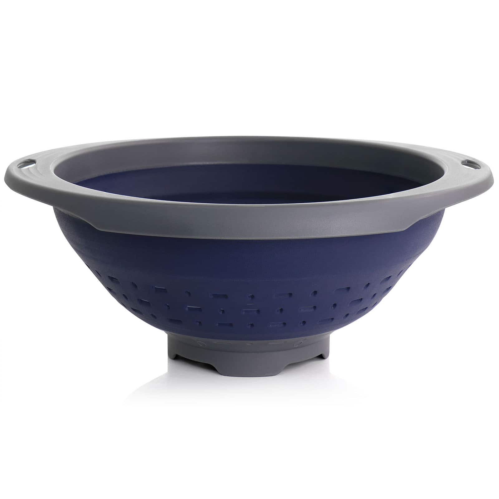 Oster Bluemarine Navy Collapsible Polypropylene Colander