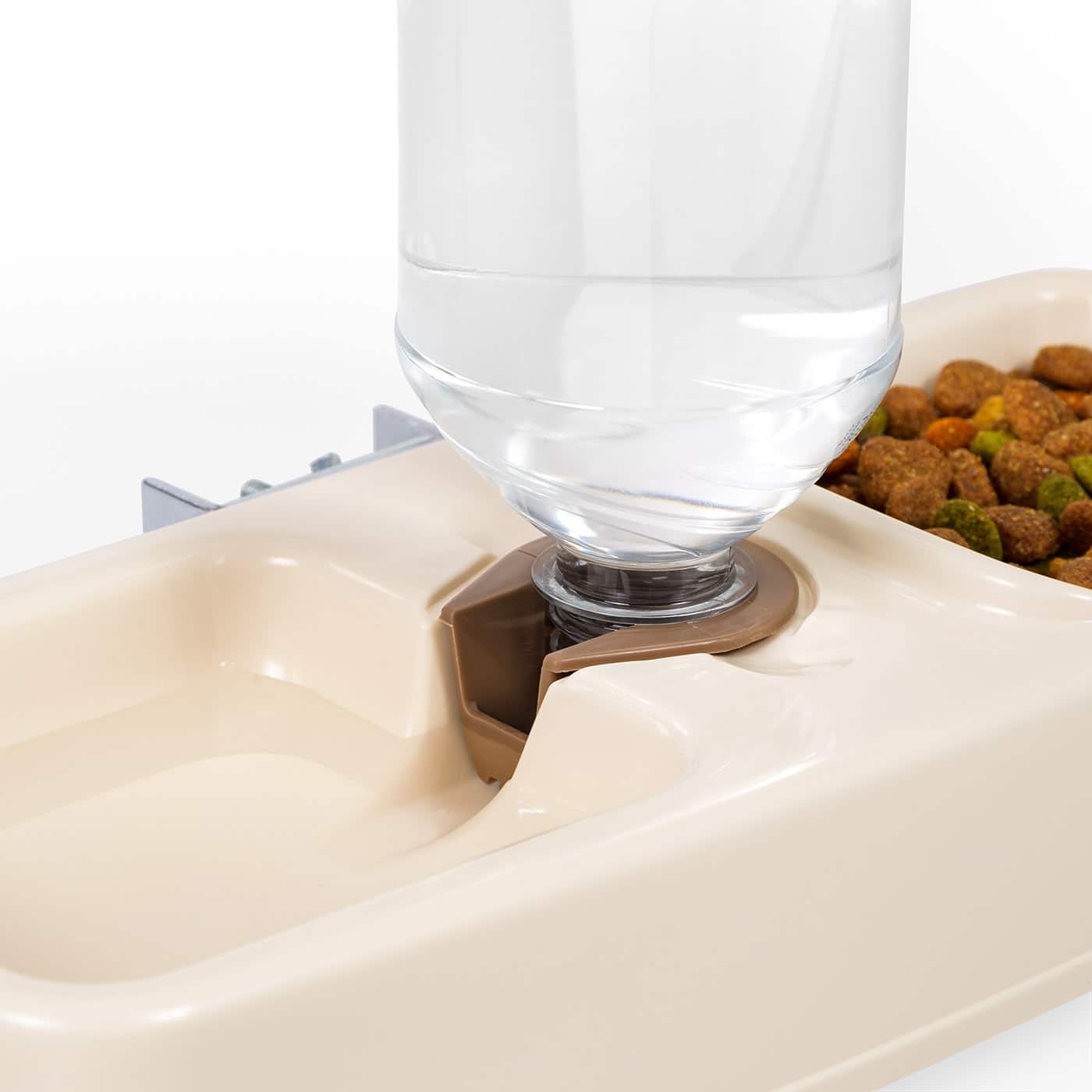 Iris® Beige Pet Crate Water Feeder