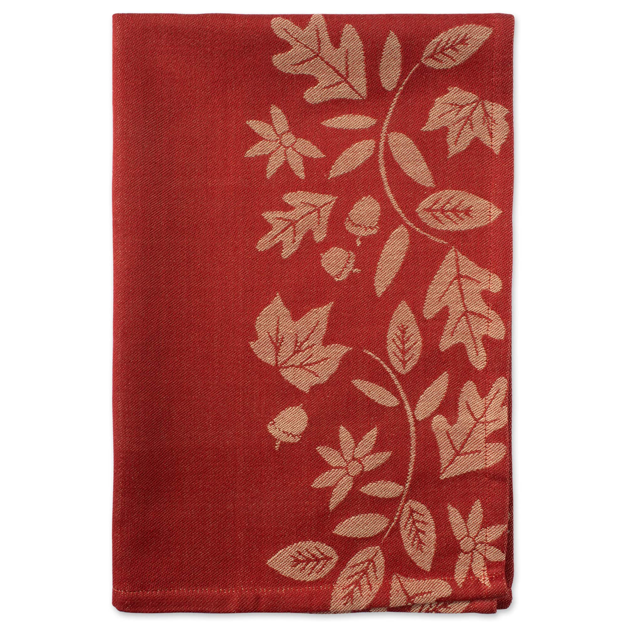 DII® Assorted Fall Harvest Vine Jacquard Dishtowel Set