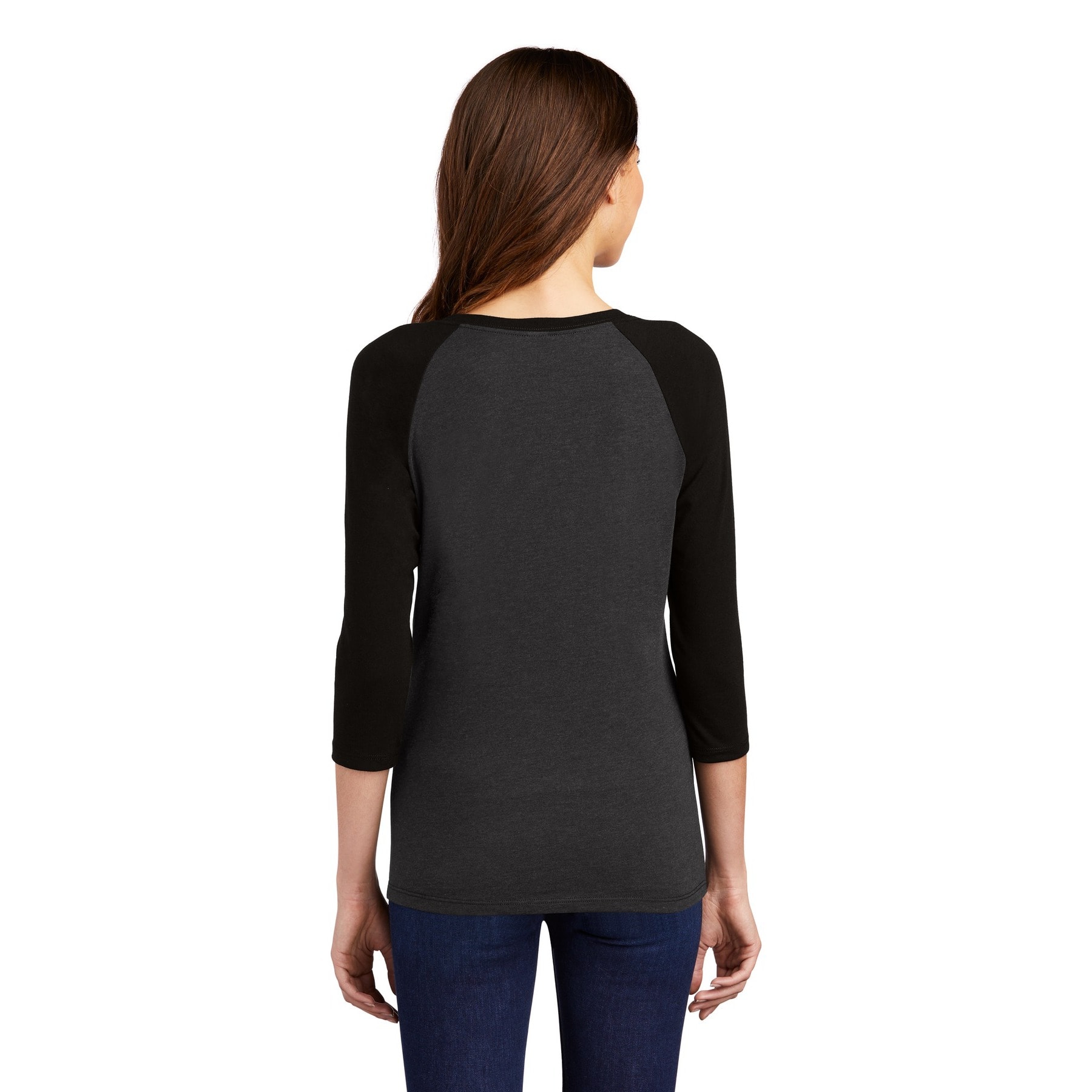District® Women's Perfect Tri® 3/4-Sleeve Raglan Adult T-Shirt