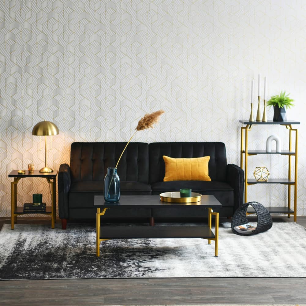 Household Essentials 43" Crown Coffee Table