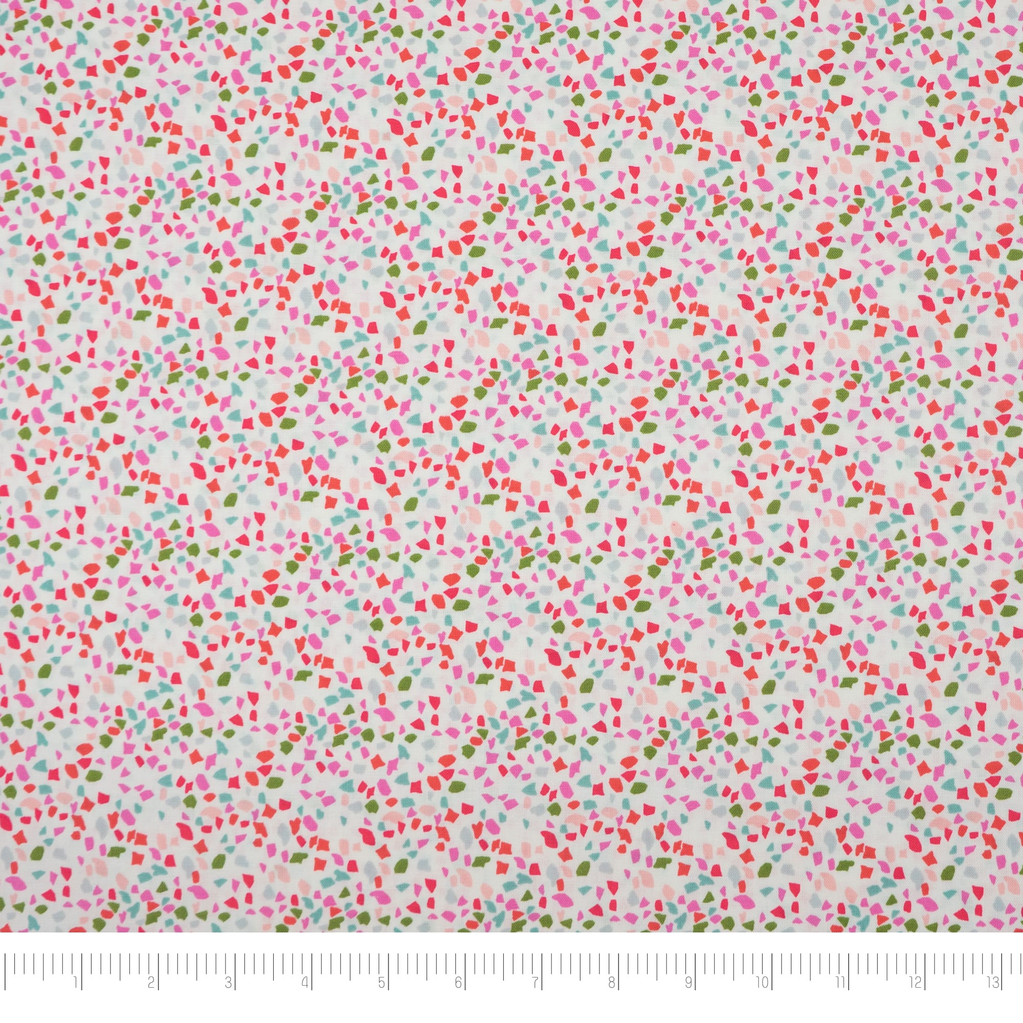 SINGER Pink Party Confetti Cotton Fabric
